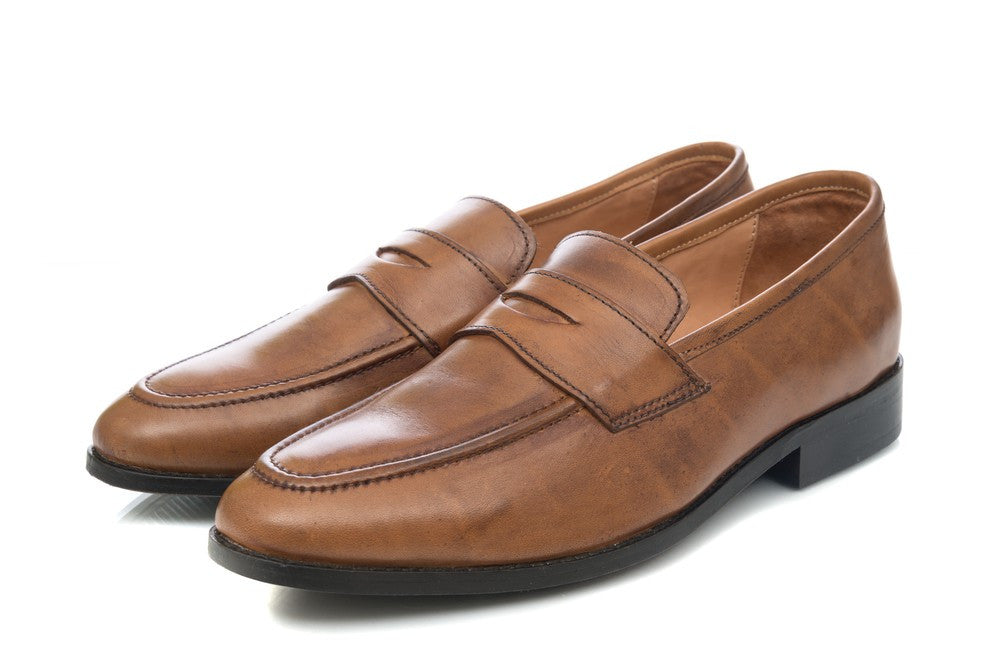 Penny Loafer - Tan - Dapperfeet
