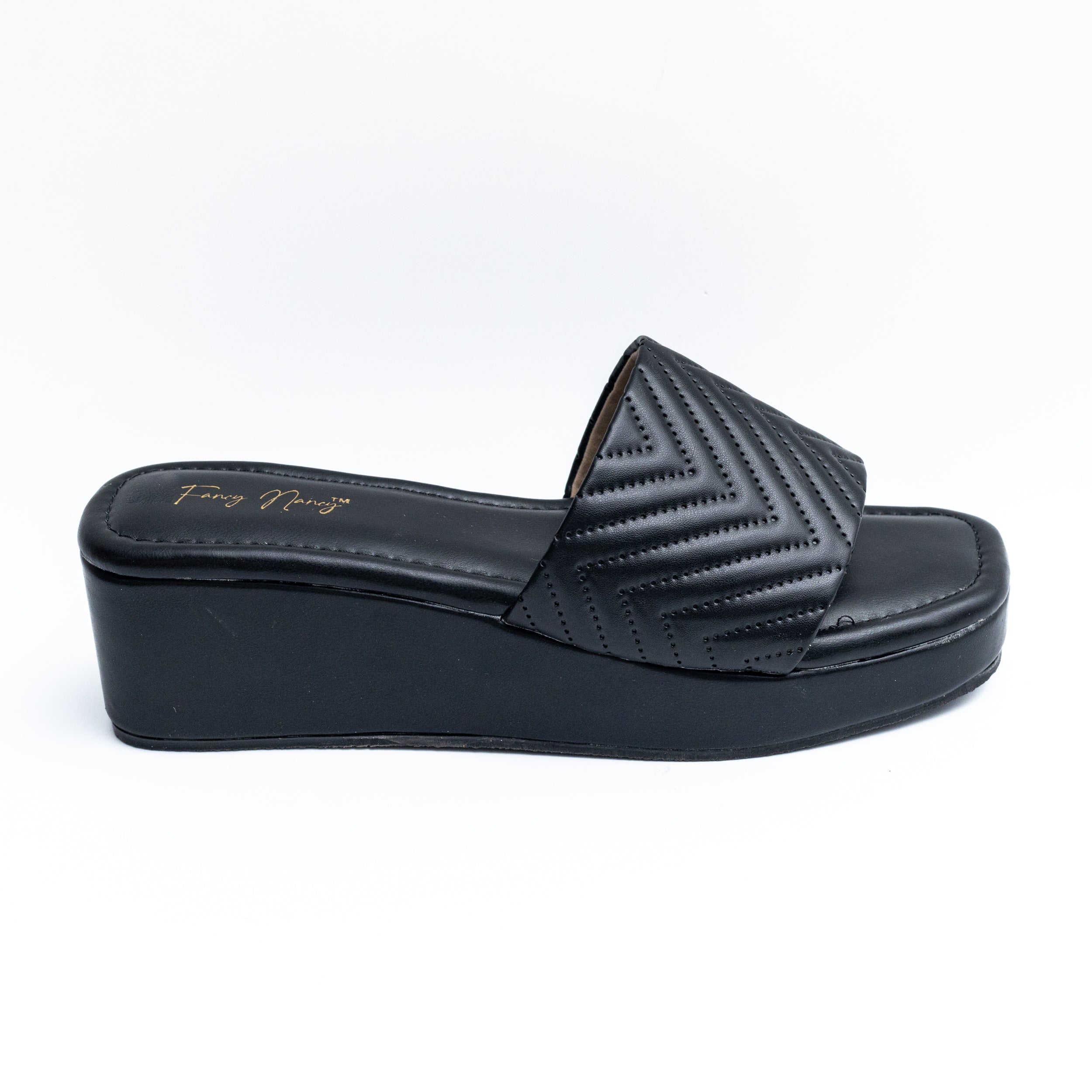 Quilted Platform - Black