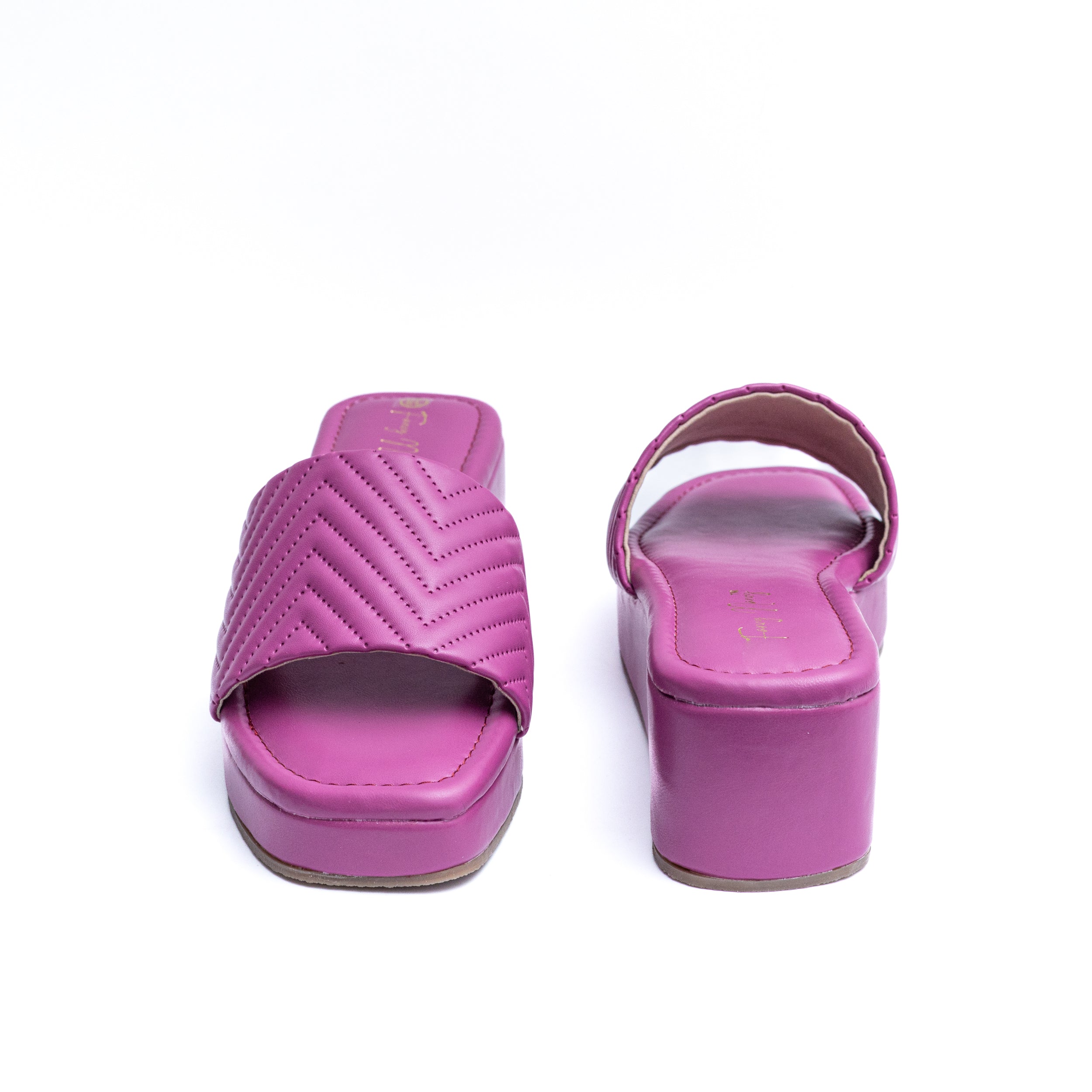 Quilted Platform - Pink