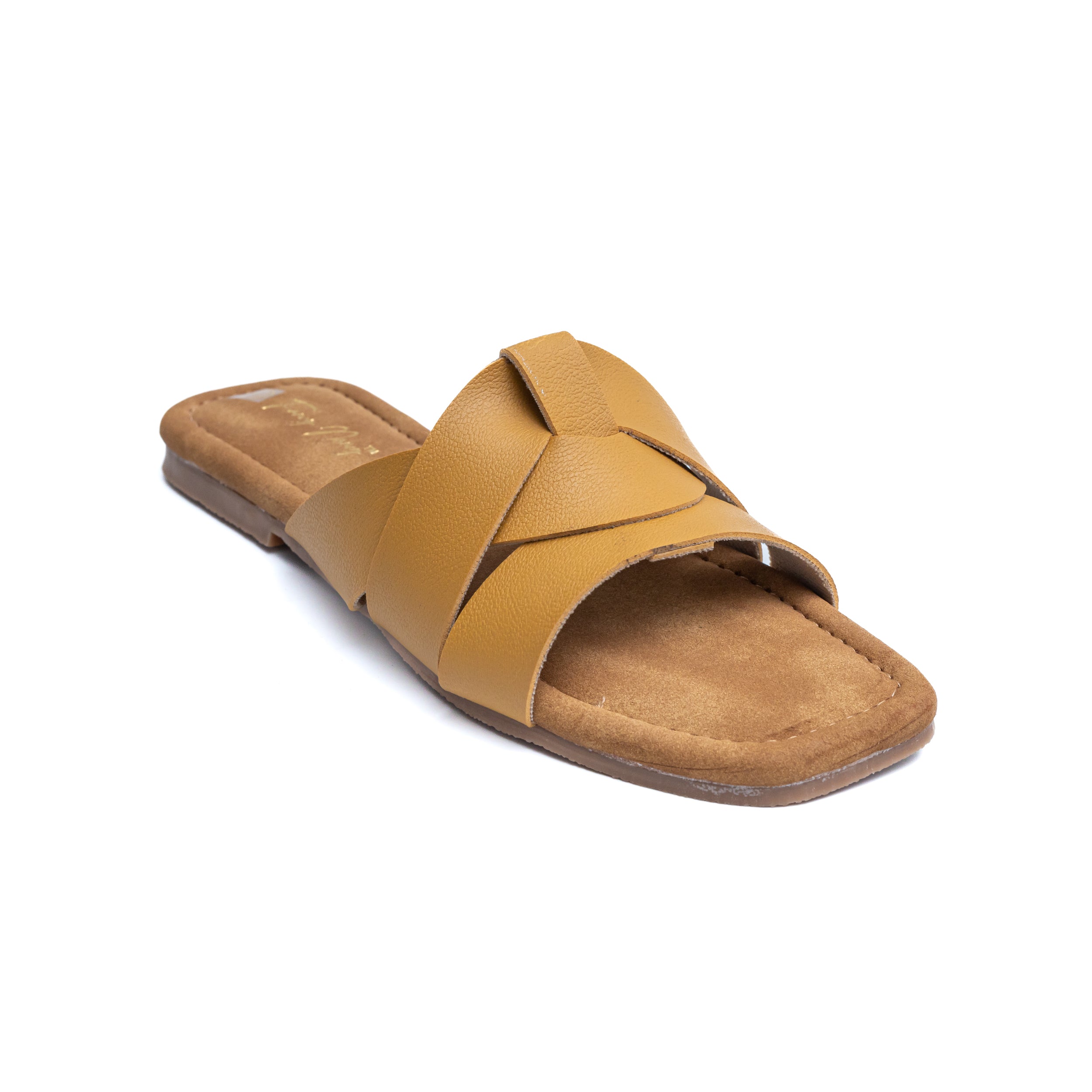 Criss Cross Flats - Mustard