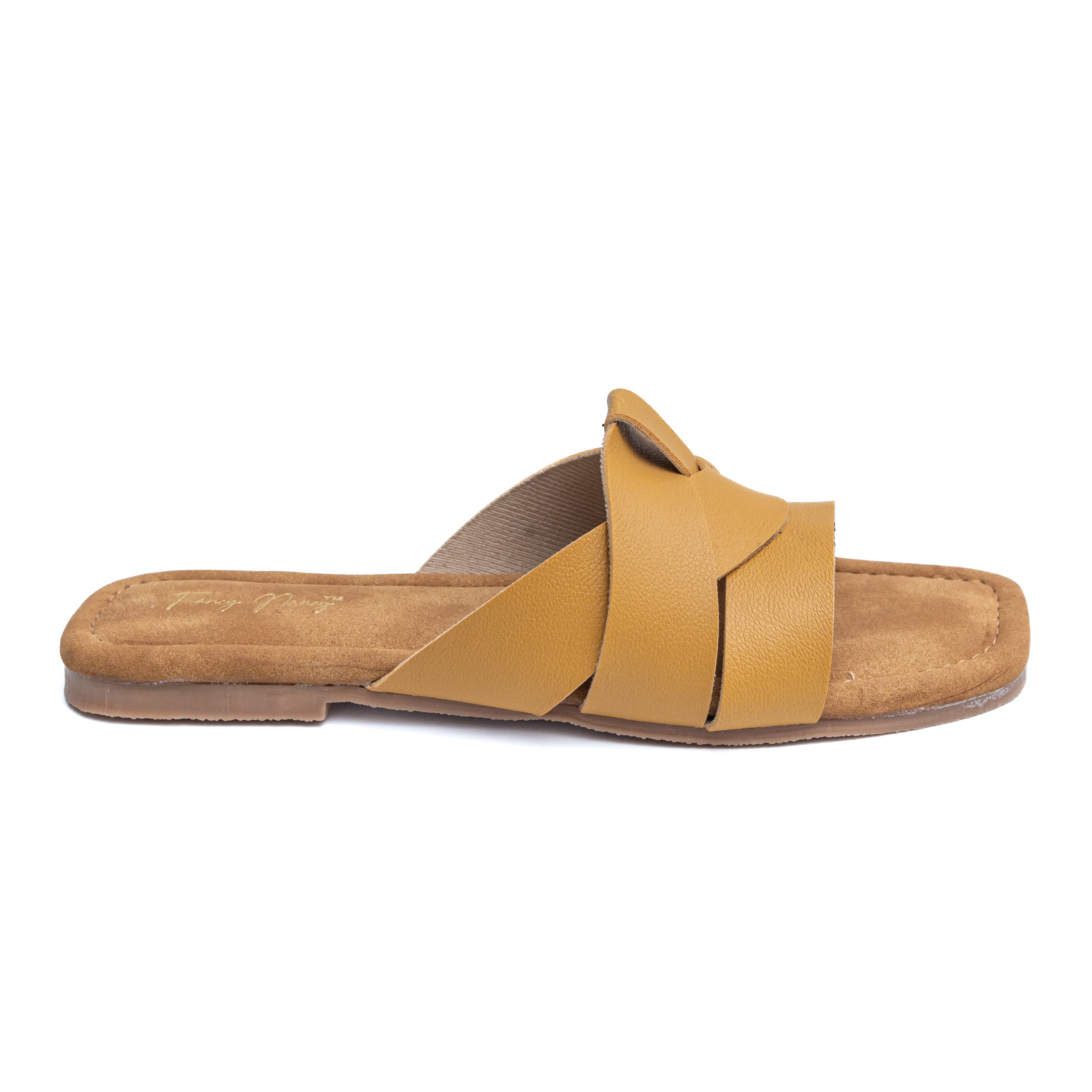 Criss Cross Flats - Mustard