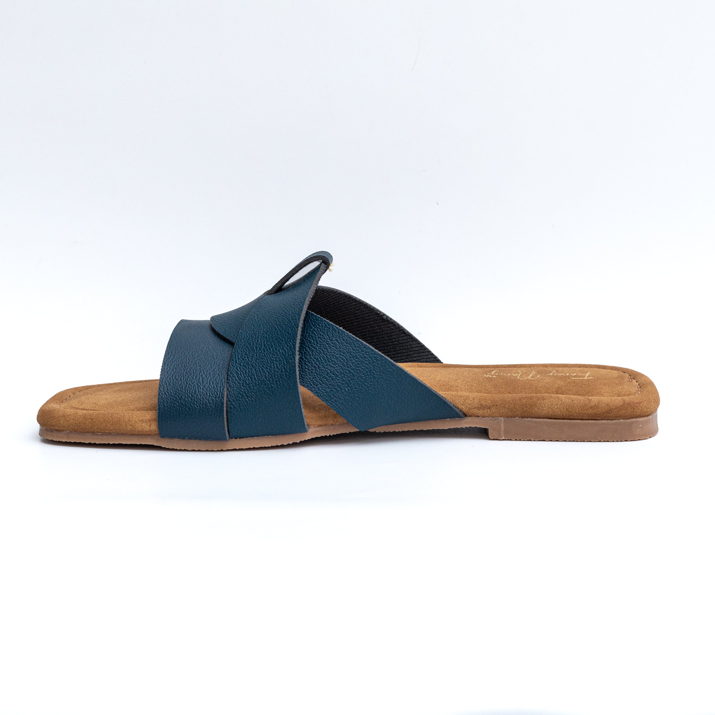 Criss Cross Flats - Dark Blue