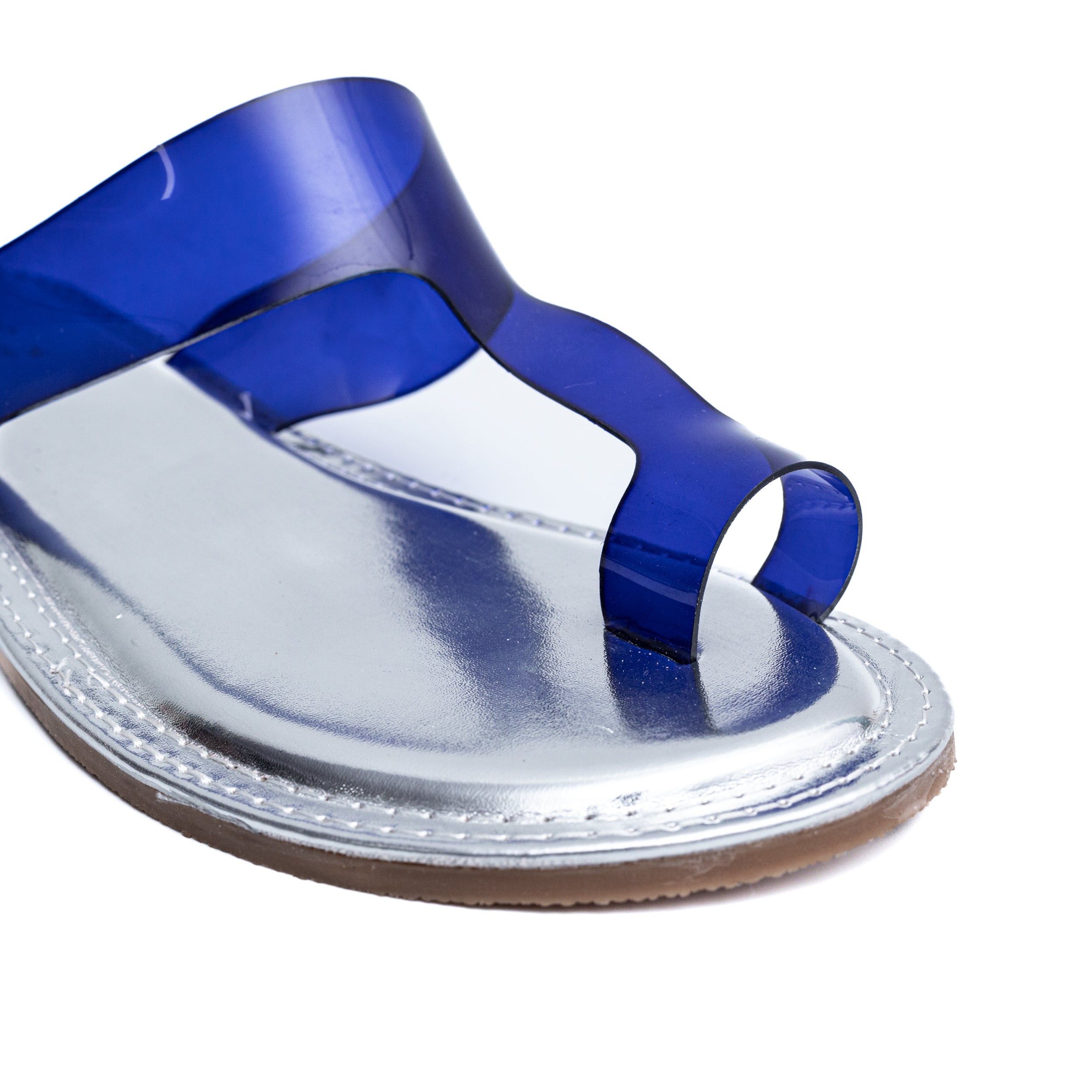 Transparent Flats - Blue