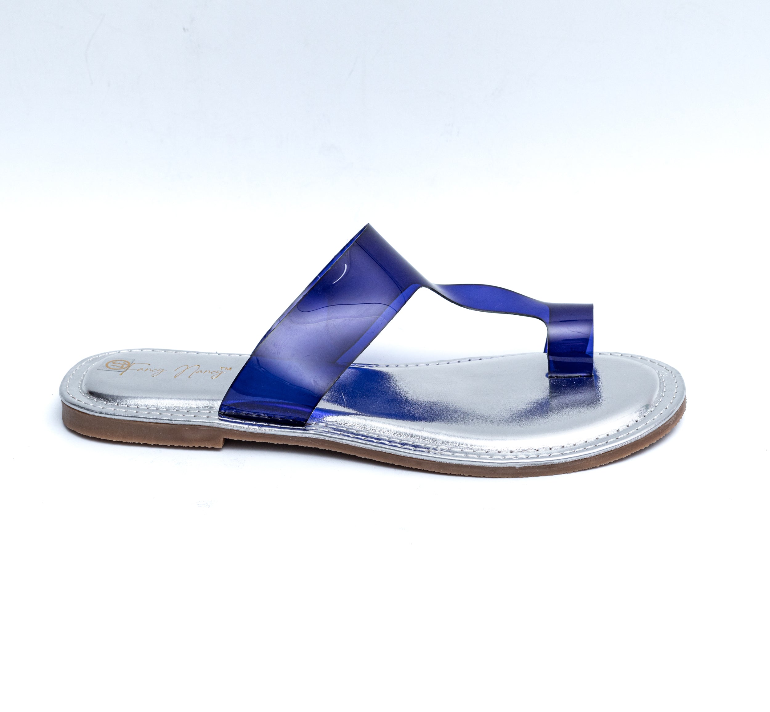 Transparent Flats - Blue