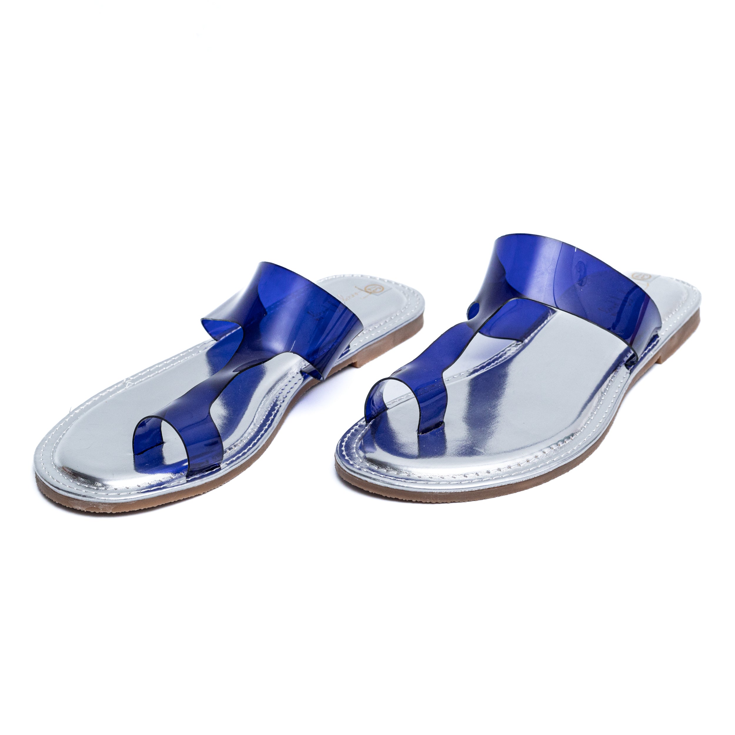 Transparent Flats - Blue