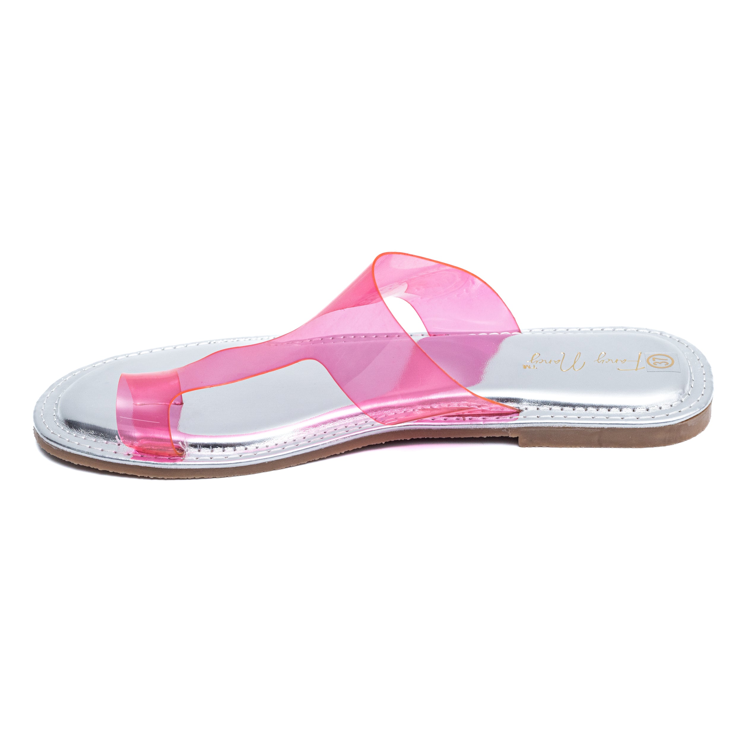 Transparent Flats - Pink