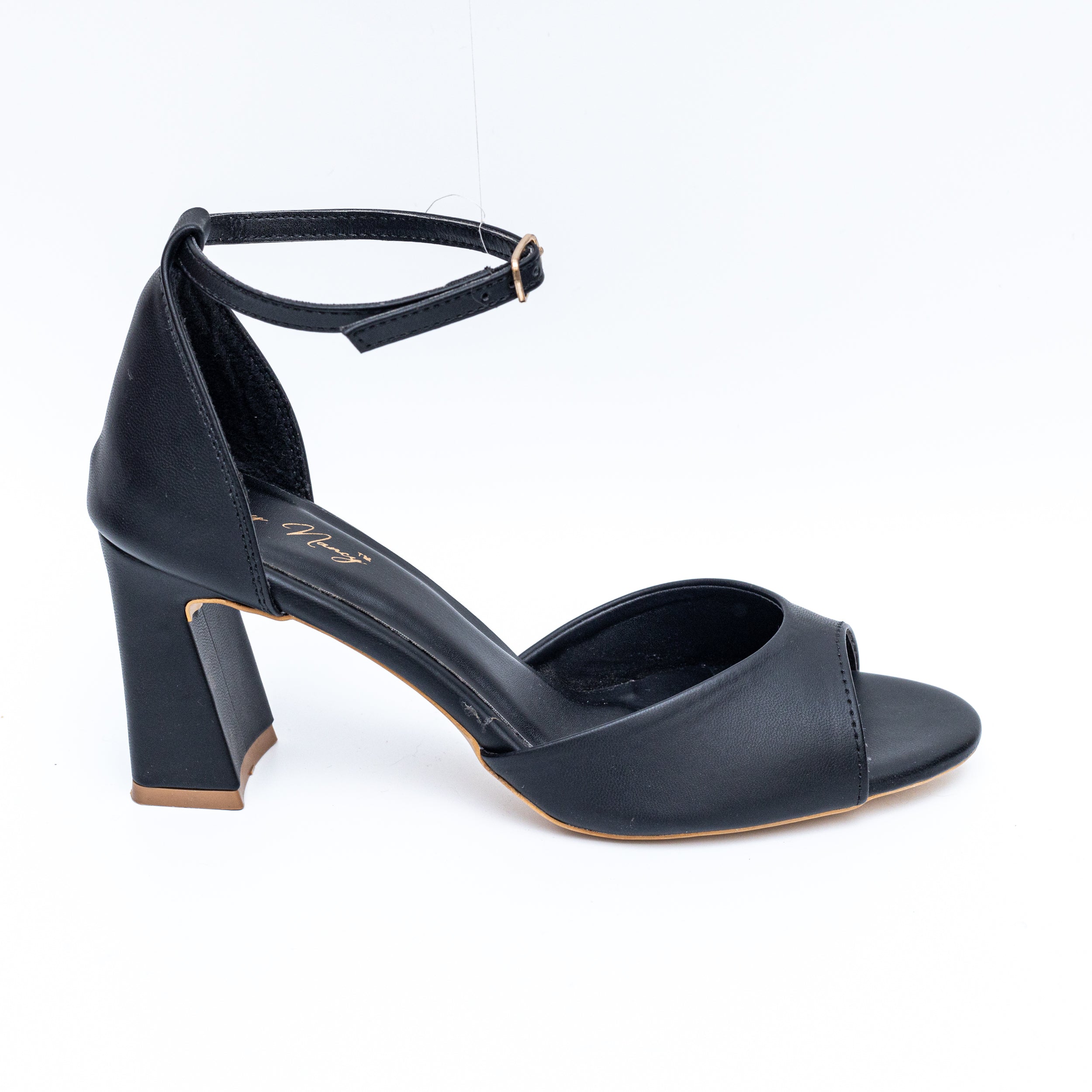 Ankle Strap Sandals - Black