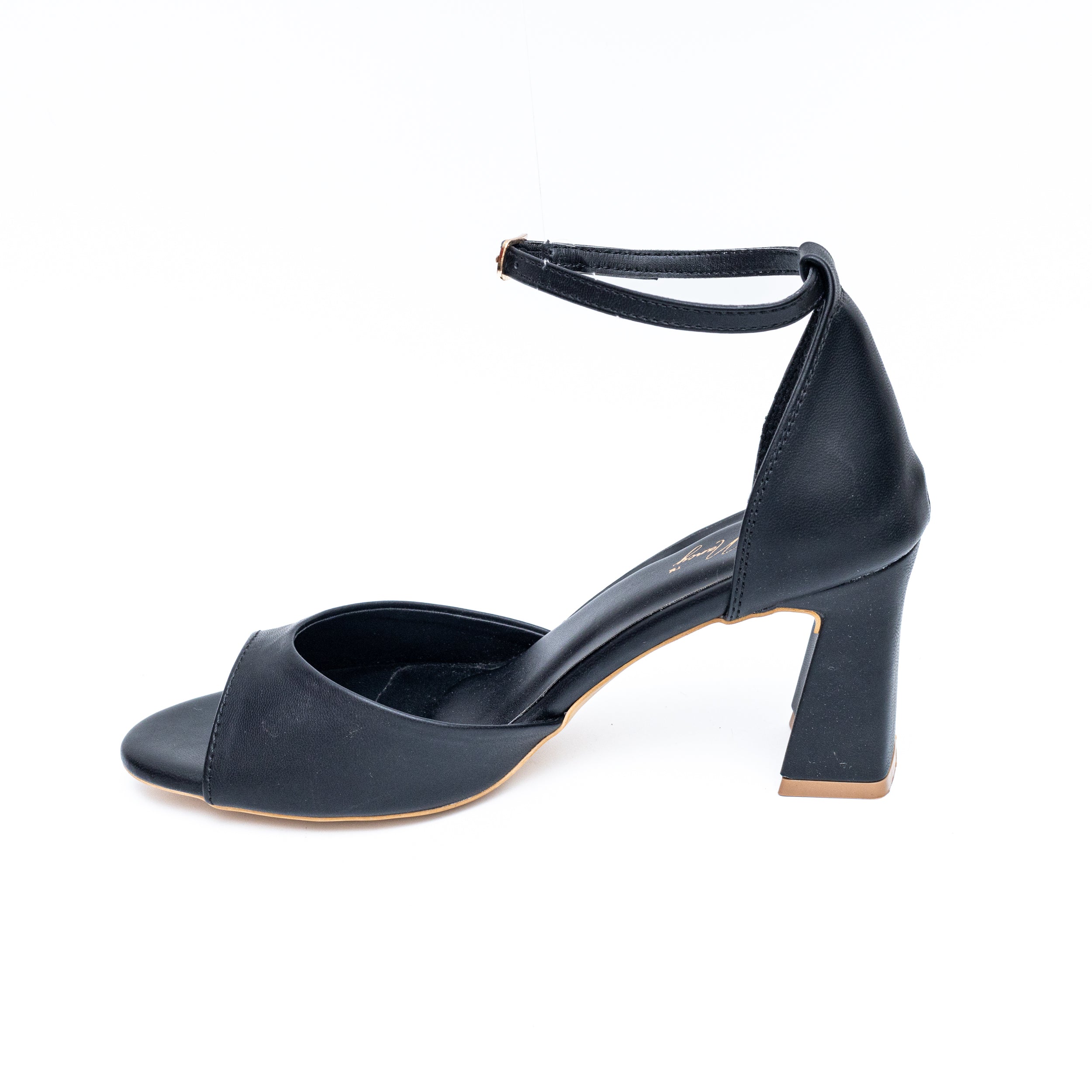 Ankle Strap Sandals - Black