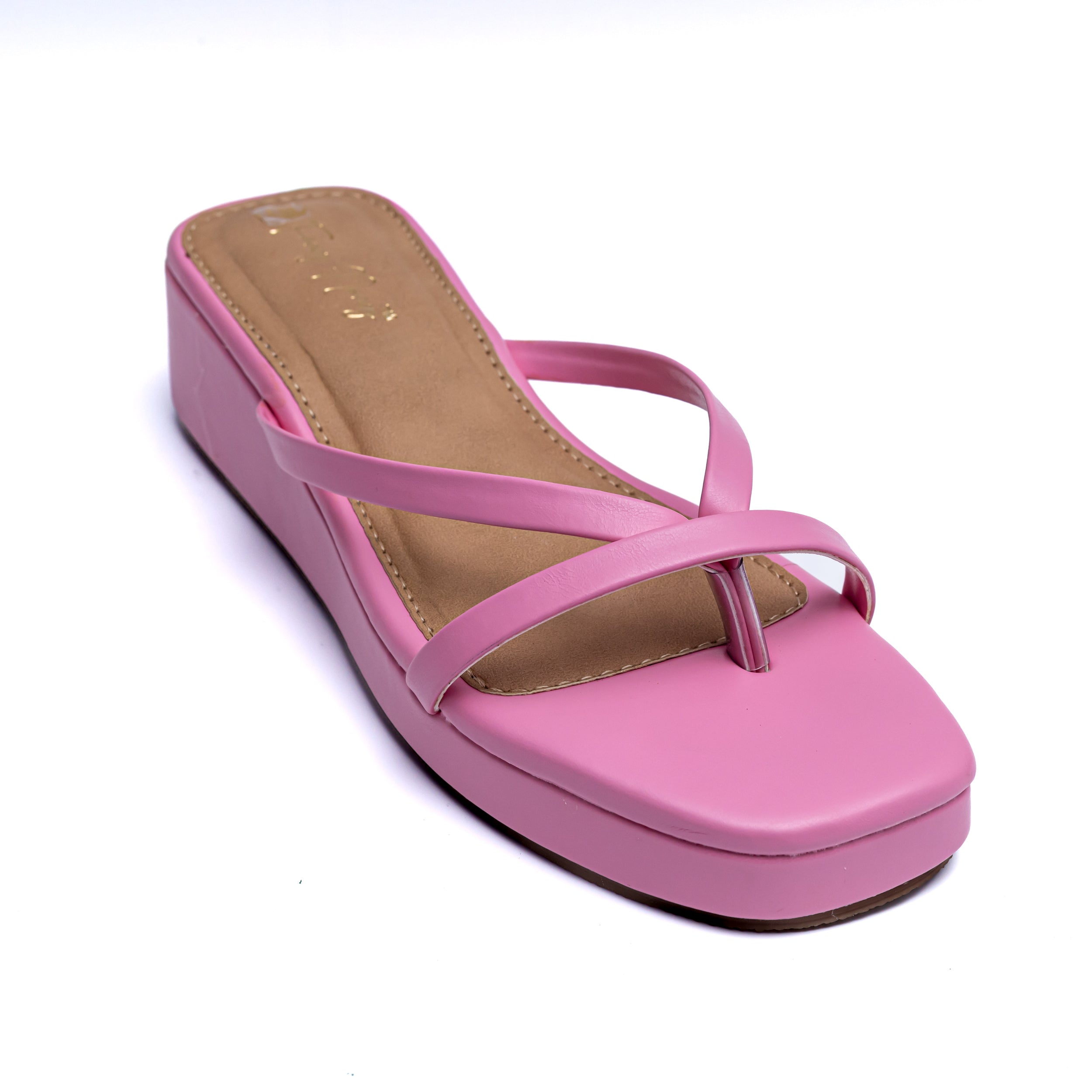 STRAPPY PLATFORM-PINK