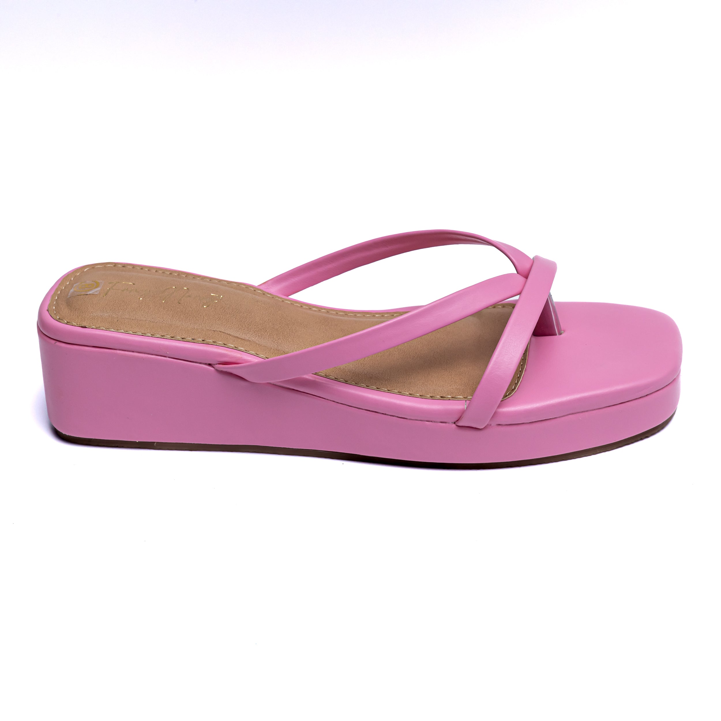 STRAPPY PLATFORM-PINK