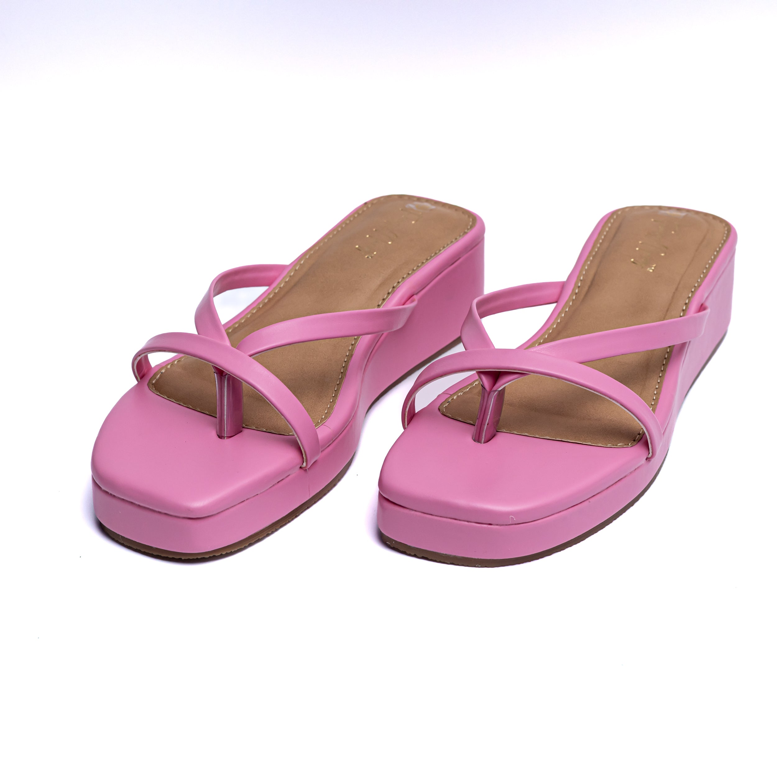 STRAPPY PLATFORM-PINK