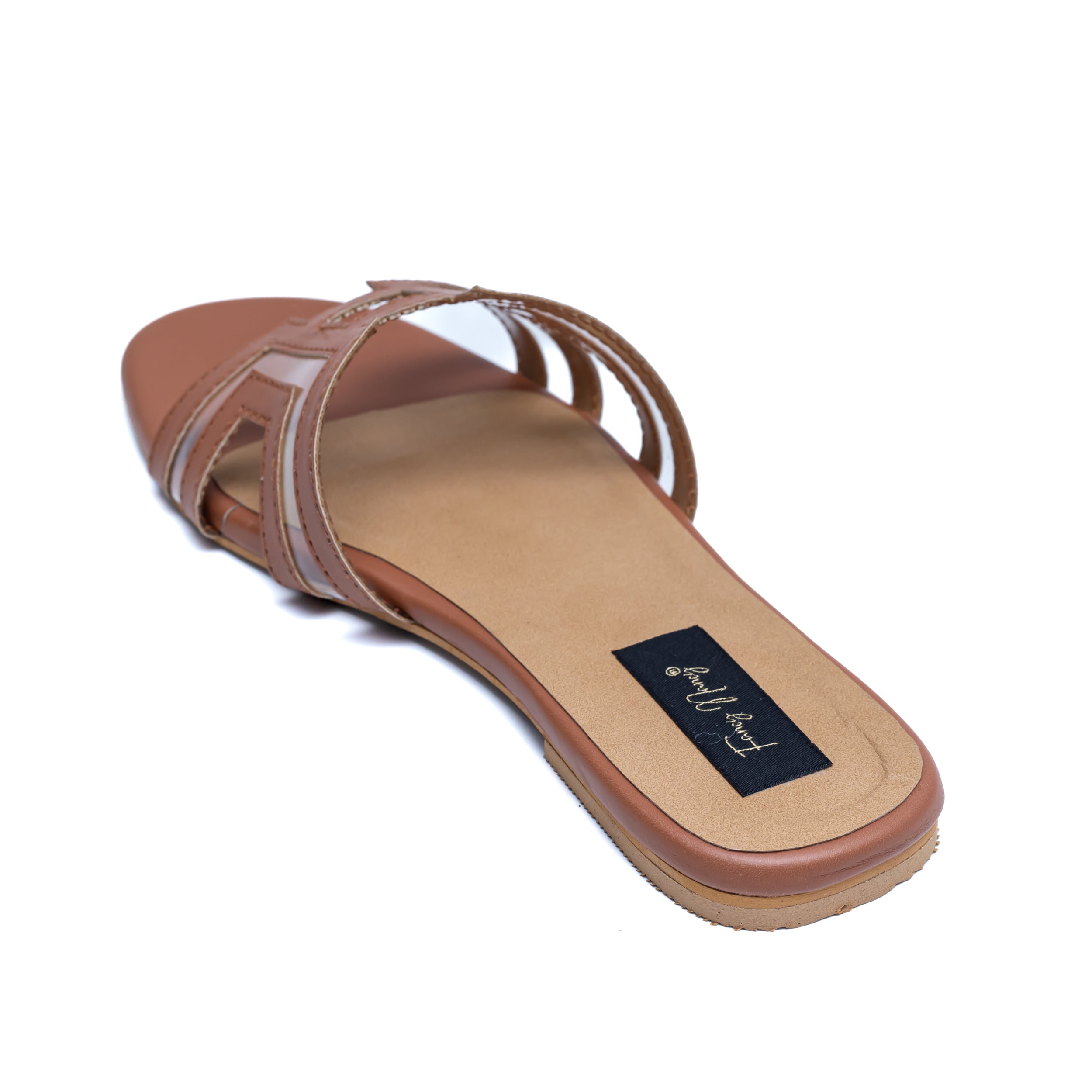 Transy Detail H Flats - Tan