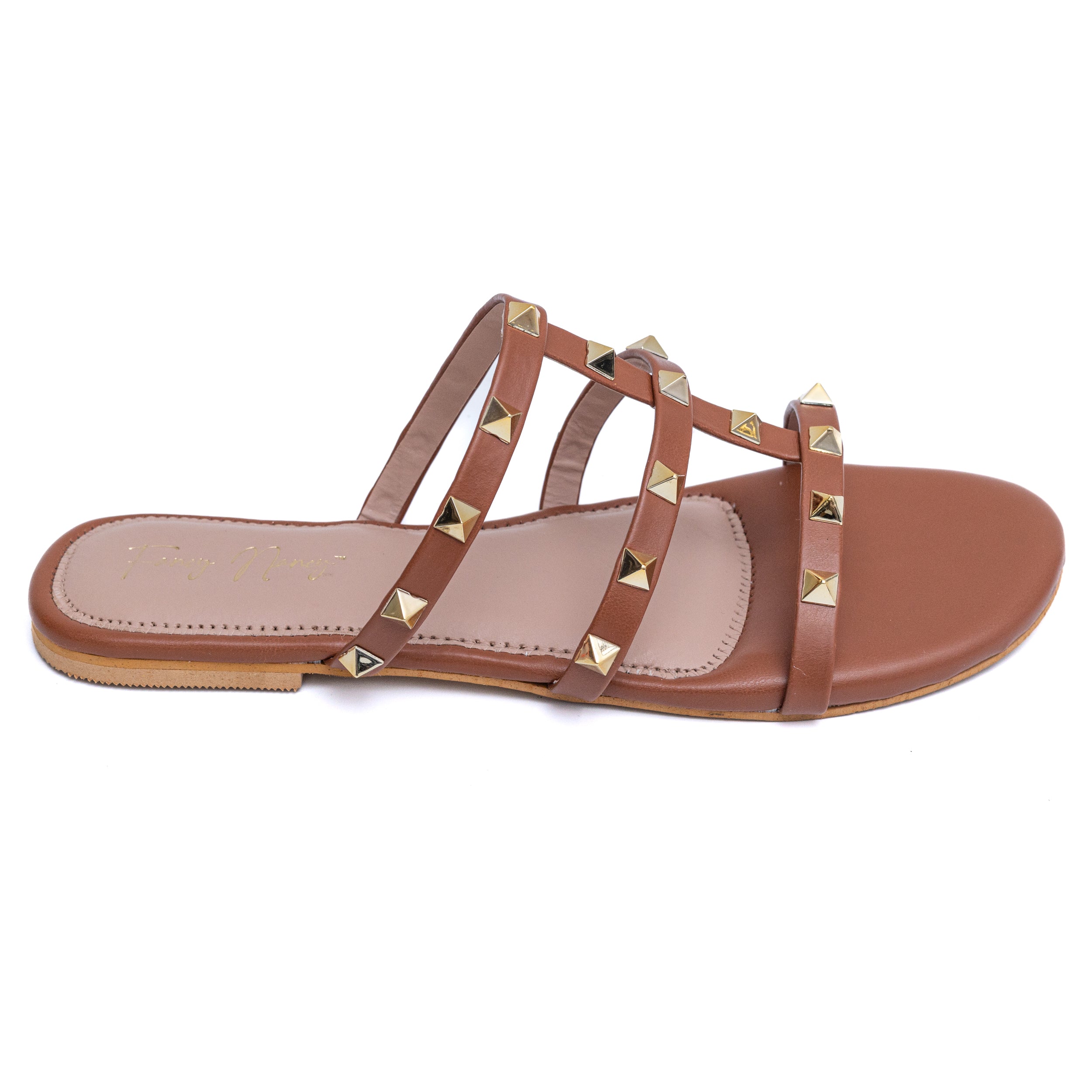 Dub Stud Flats - Tan