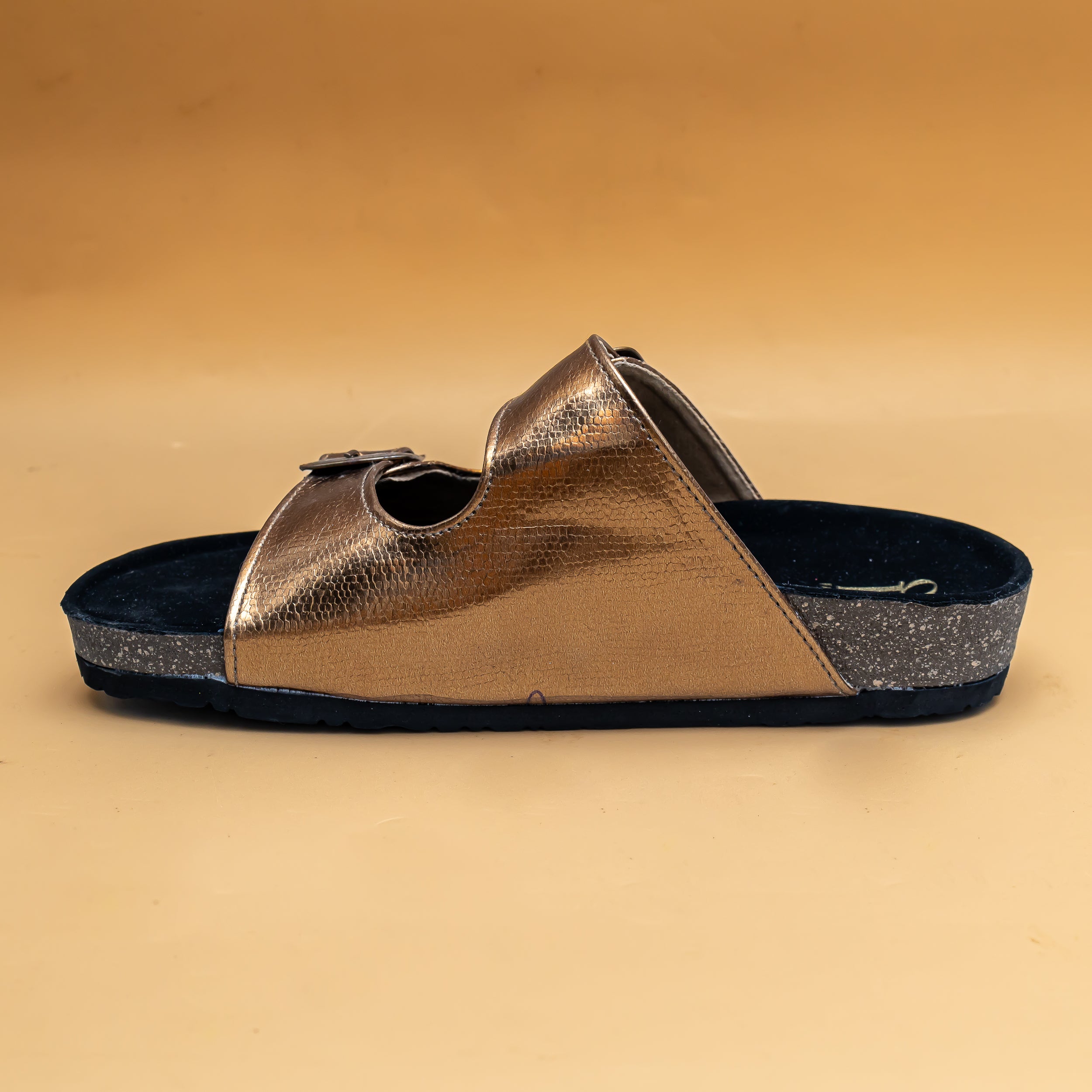 Metallic Buckle Sliders - Copper
