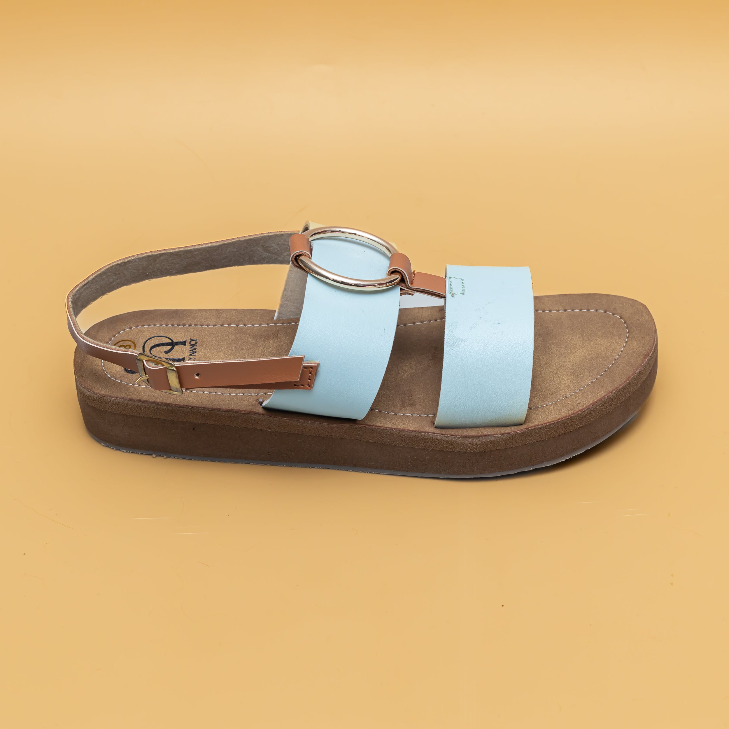 Softy Sandals - Teal Blue