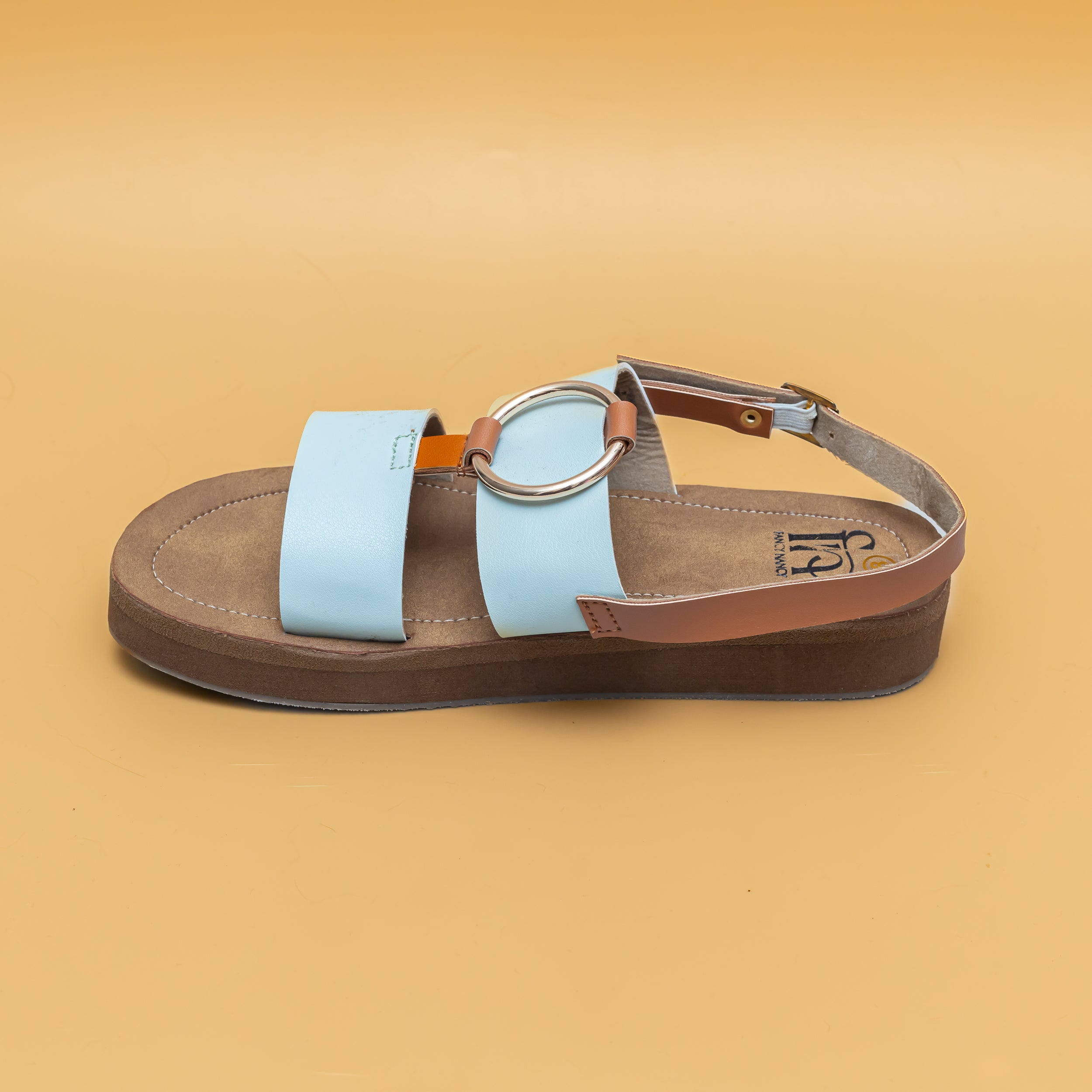 Softy Sandals - Teal Blue