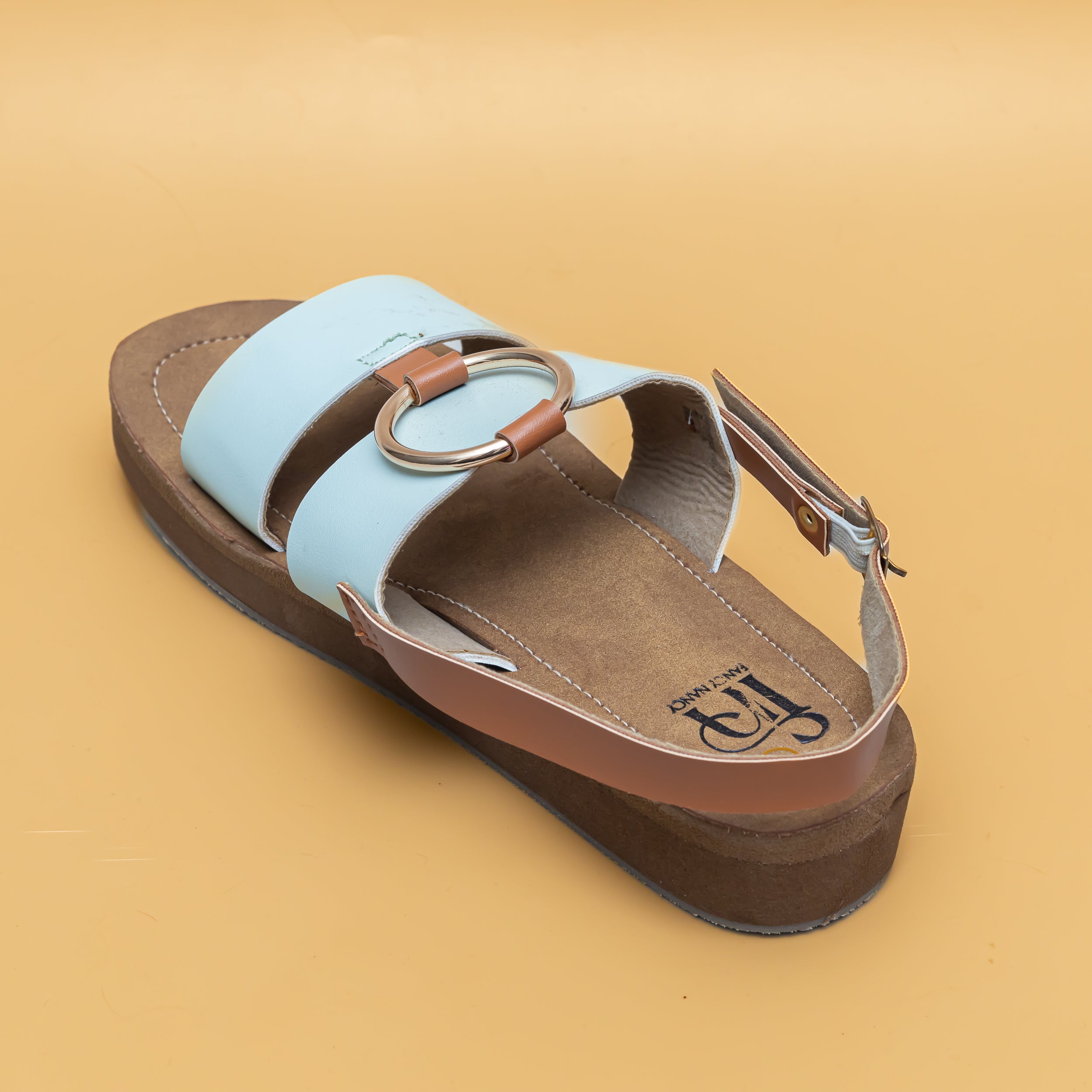 Softy Sandals - Teal Blue