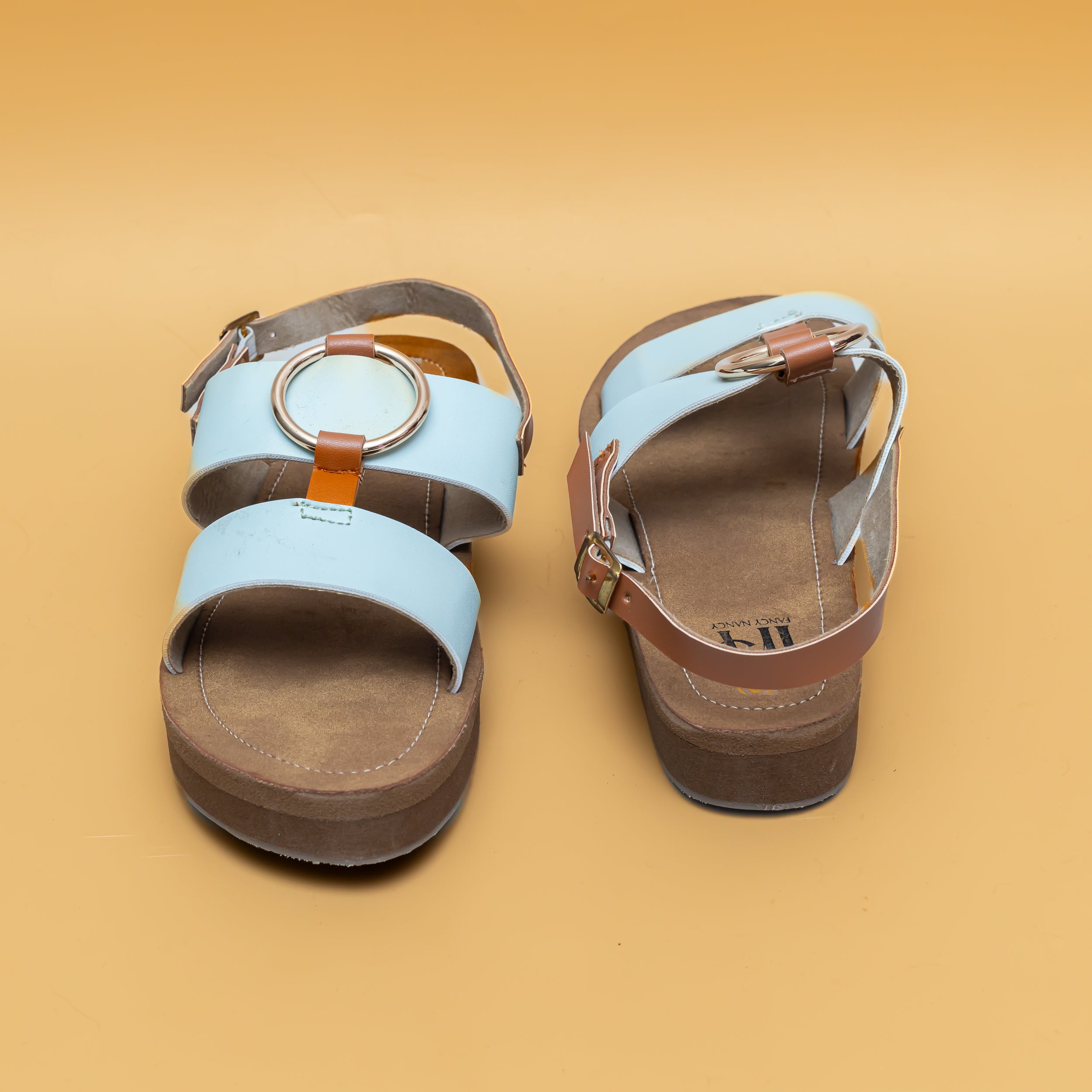 Softy Sandals - Teal Blue