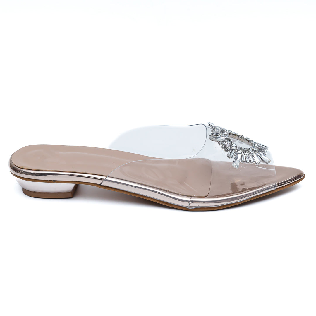 Amina Broach Flats - Rose Gold