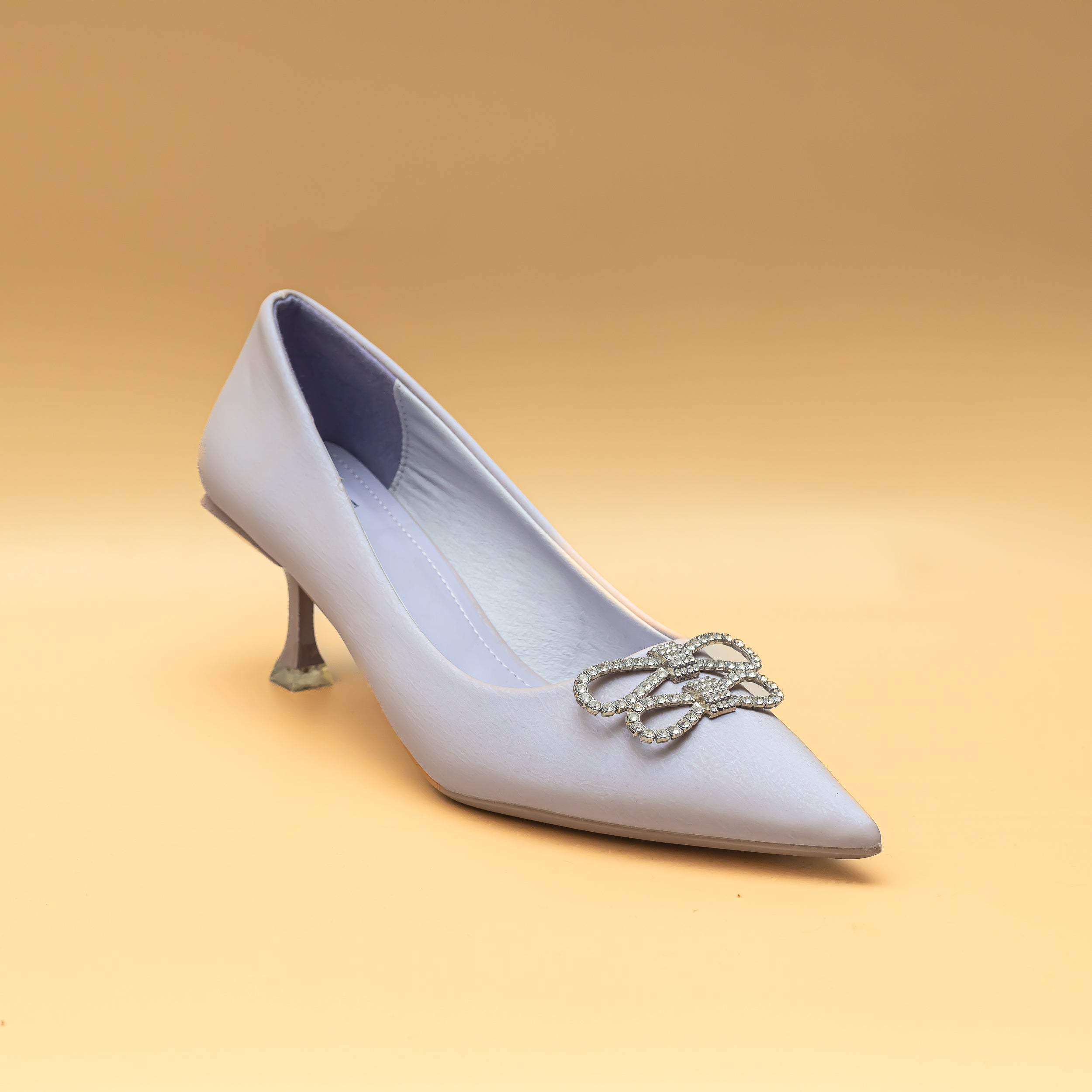 Infinity Bow Pumps - Light Purple