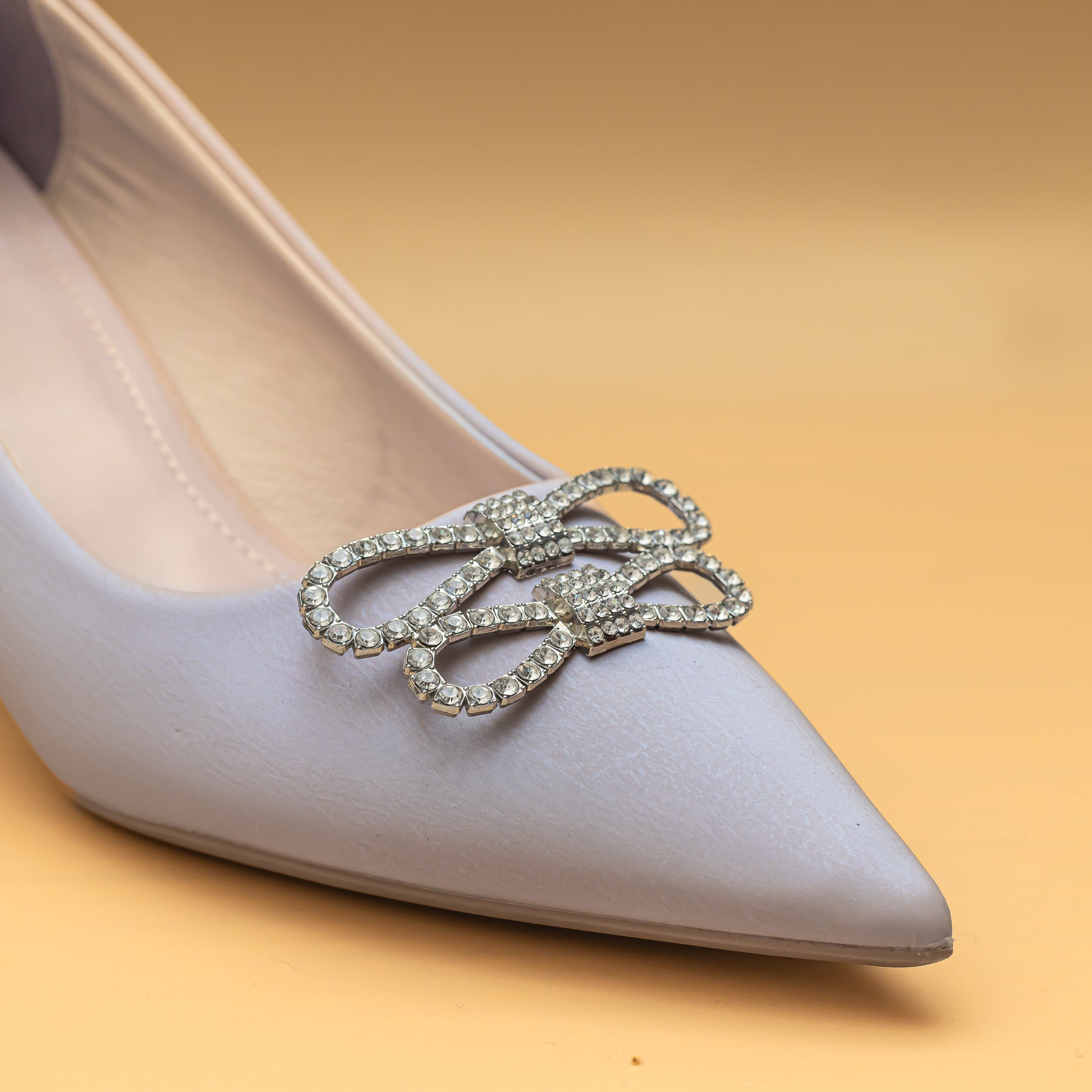 Infinity Bow Pumps - Light Purple