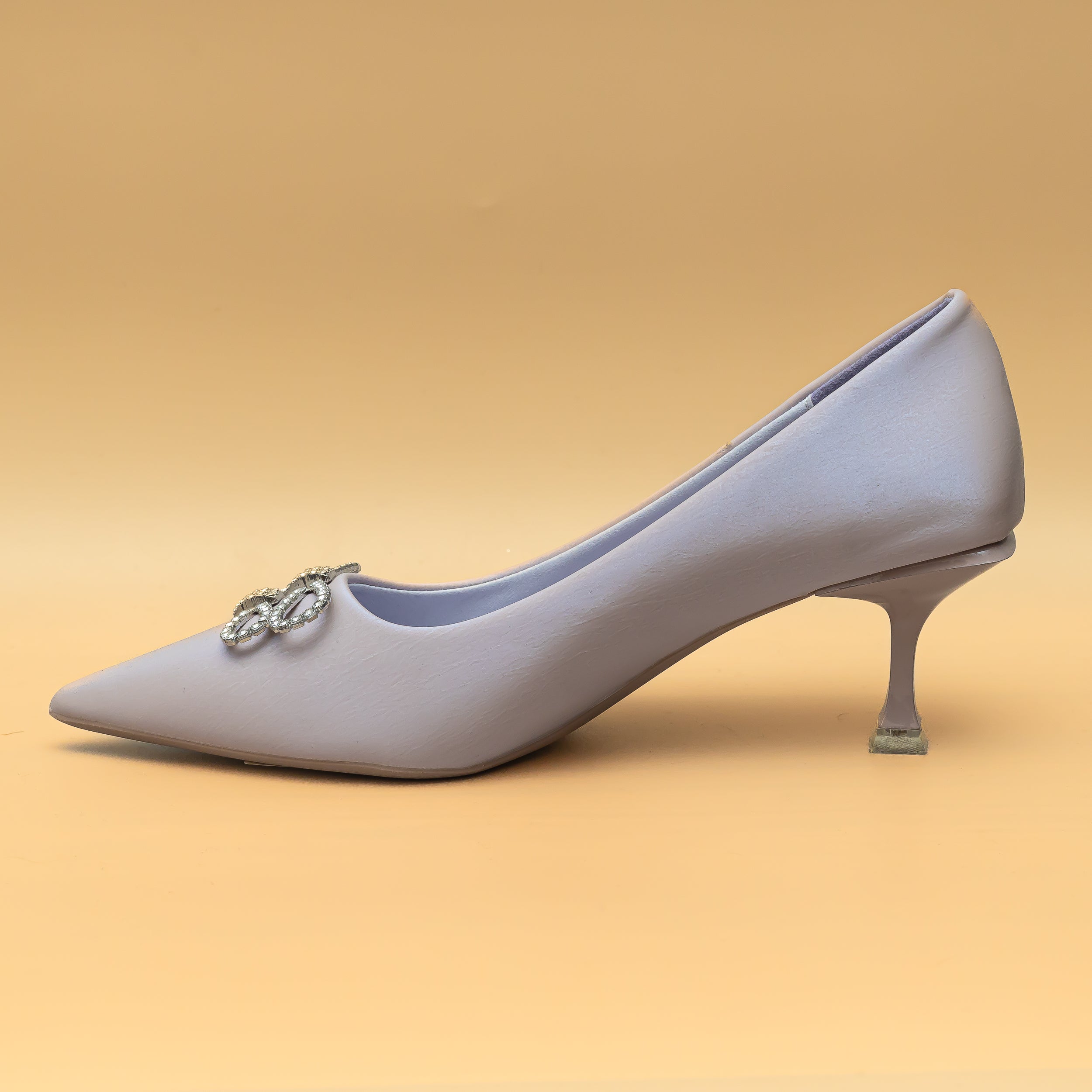 Infinity Bow Pumps - Light Purple