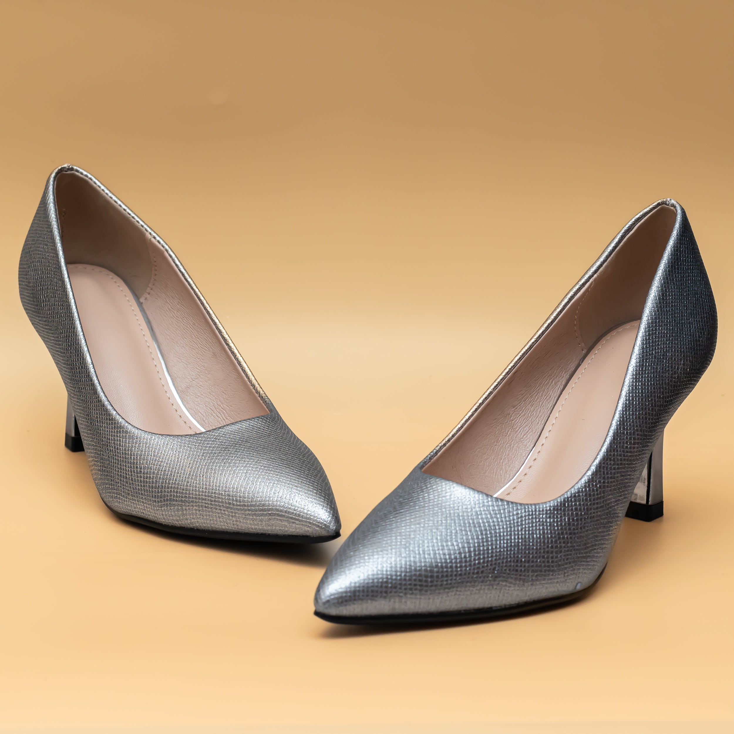 Pointed Toe Belly - Grey