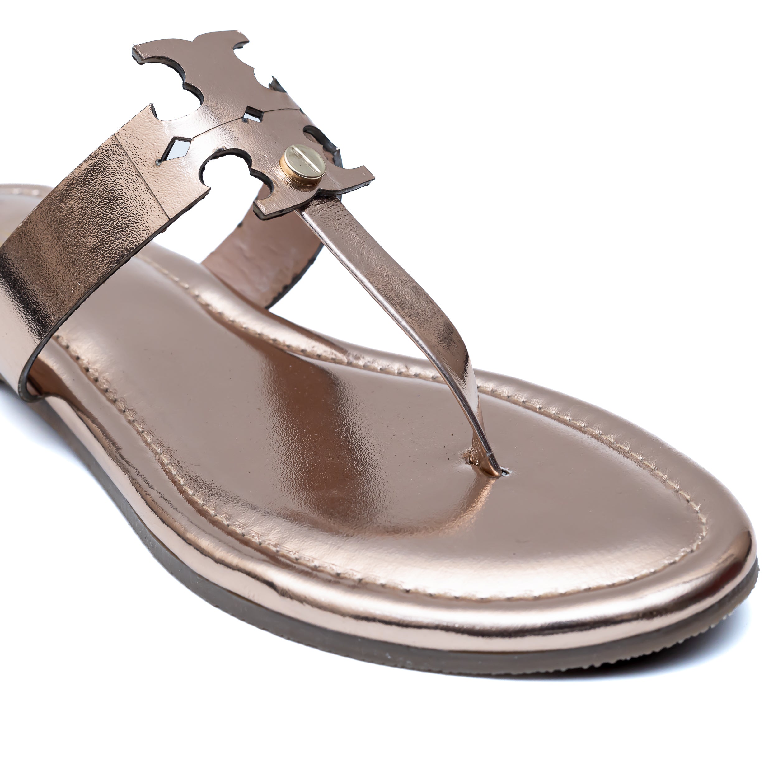 Double Tee Flats - Rosegold