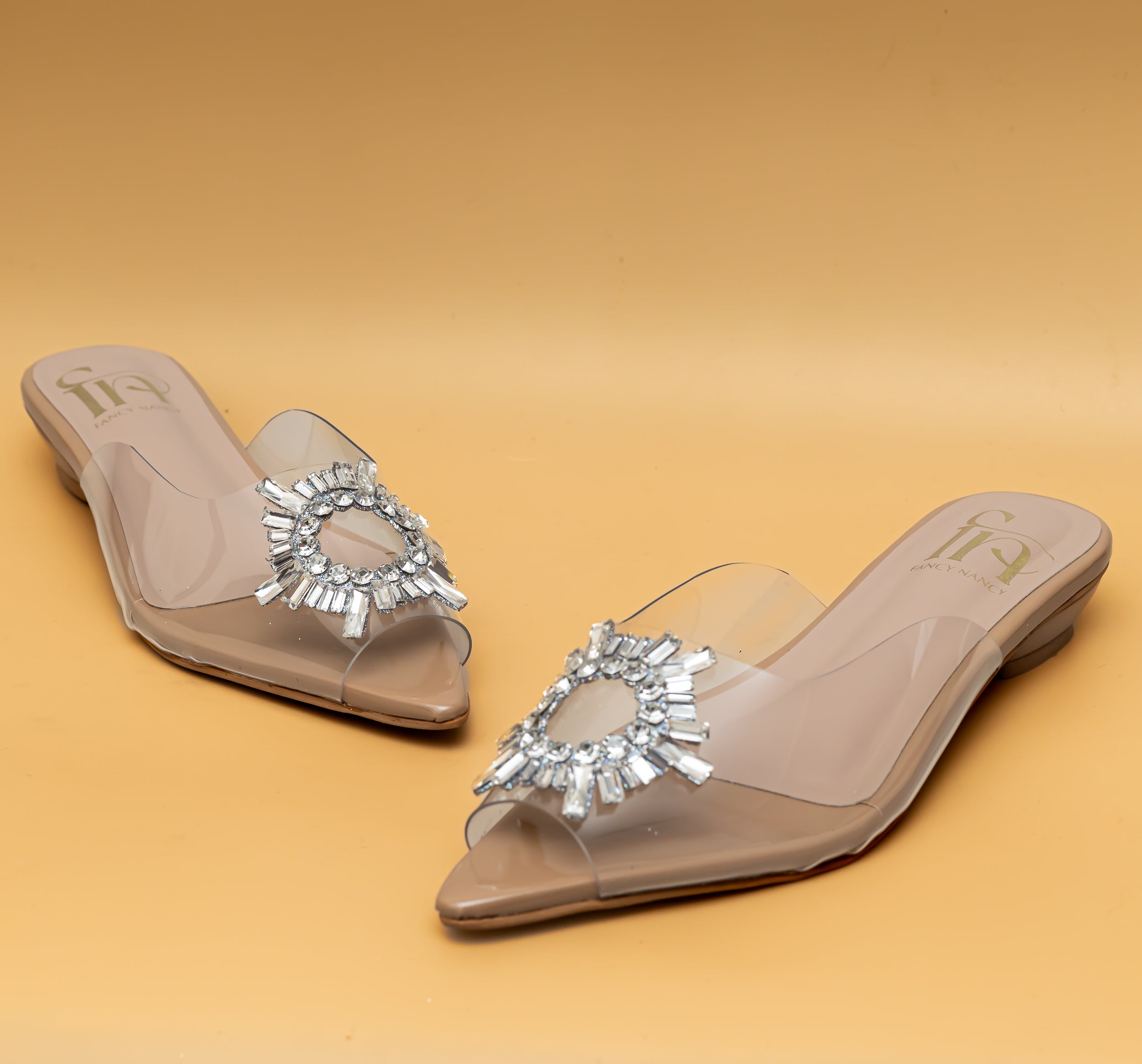 Amina Broach Flats - Nude