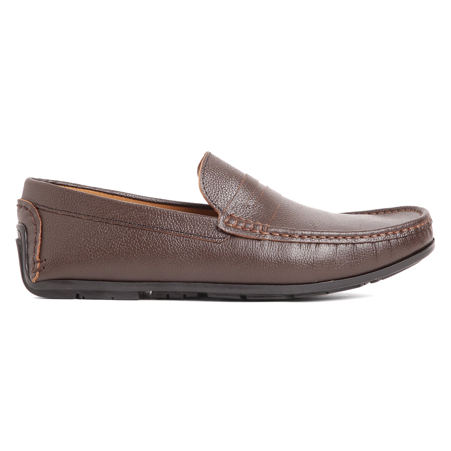 Mild Leather Driving Shoe - Brown