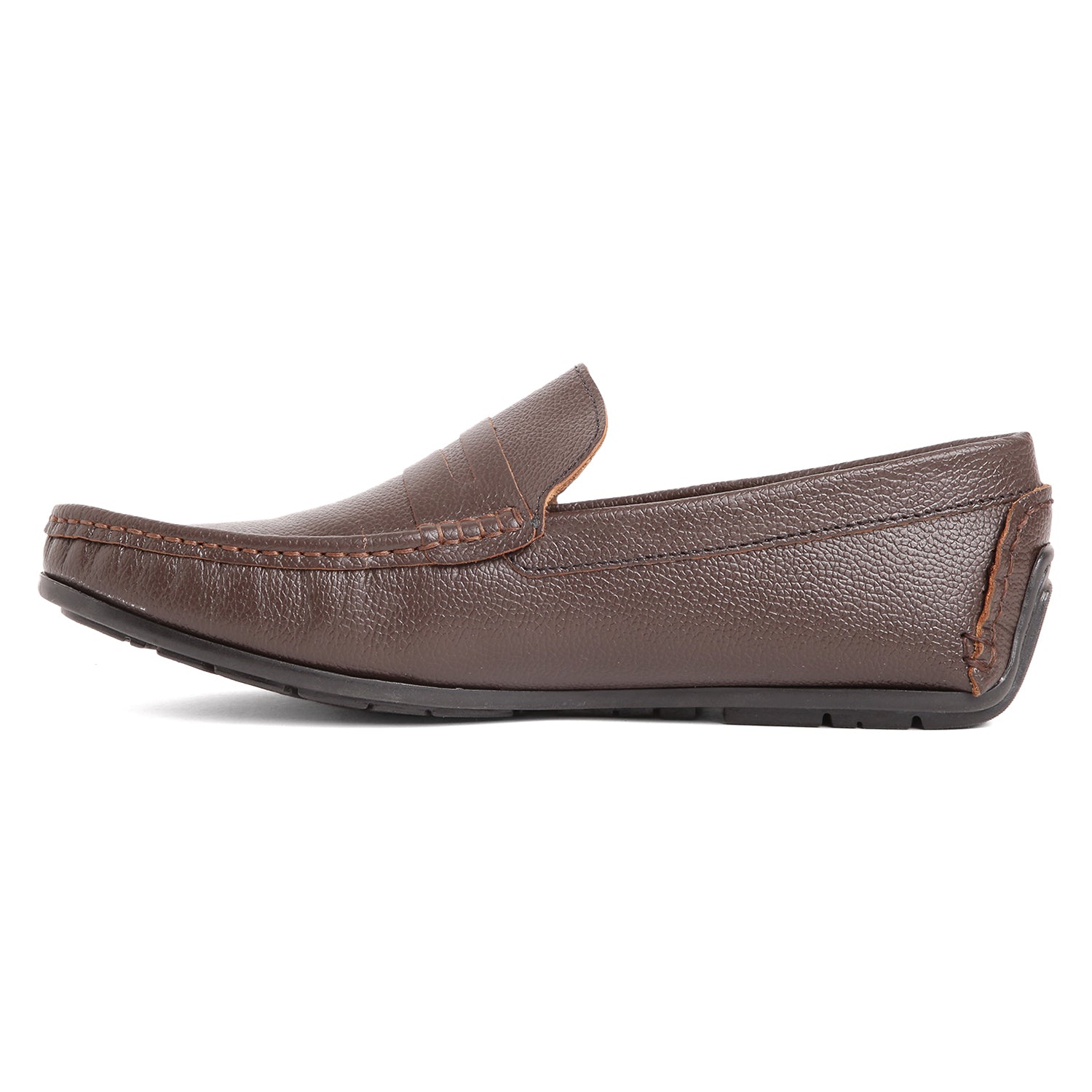 Mild Leather Driving Shoe - Brown