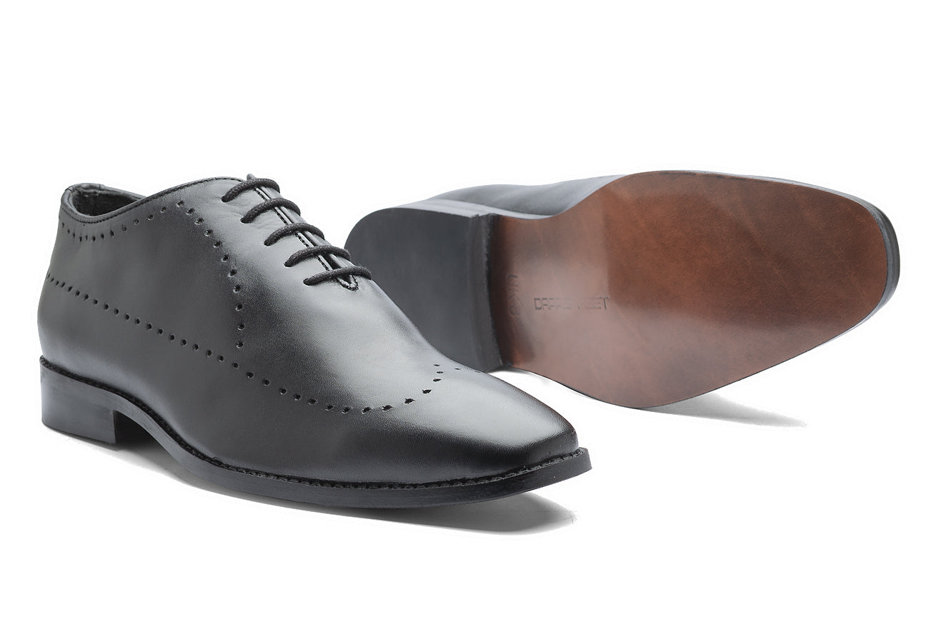 King Liam Oxfords - Black - Dapperfeet