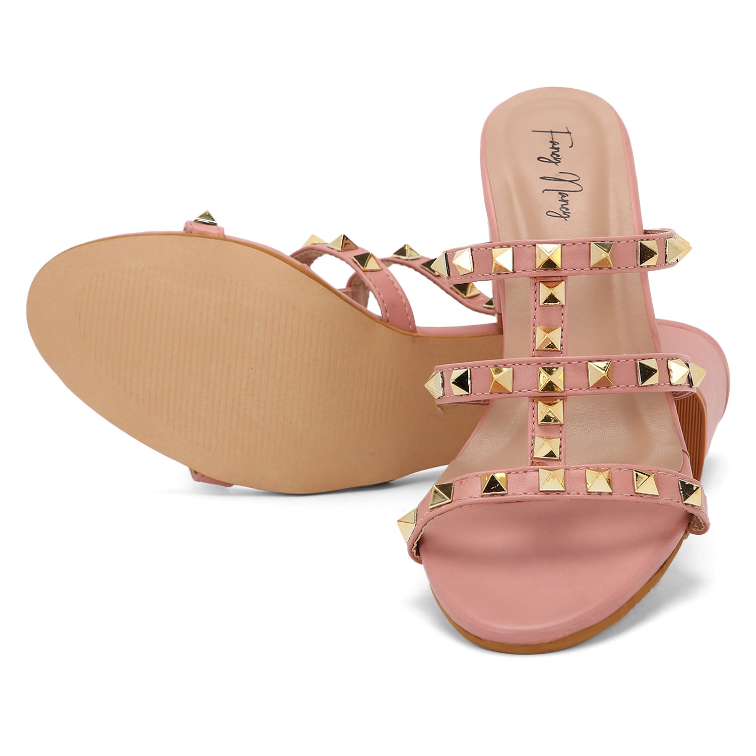 Dub Stud Sandals - Pink