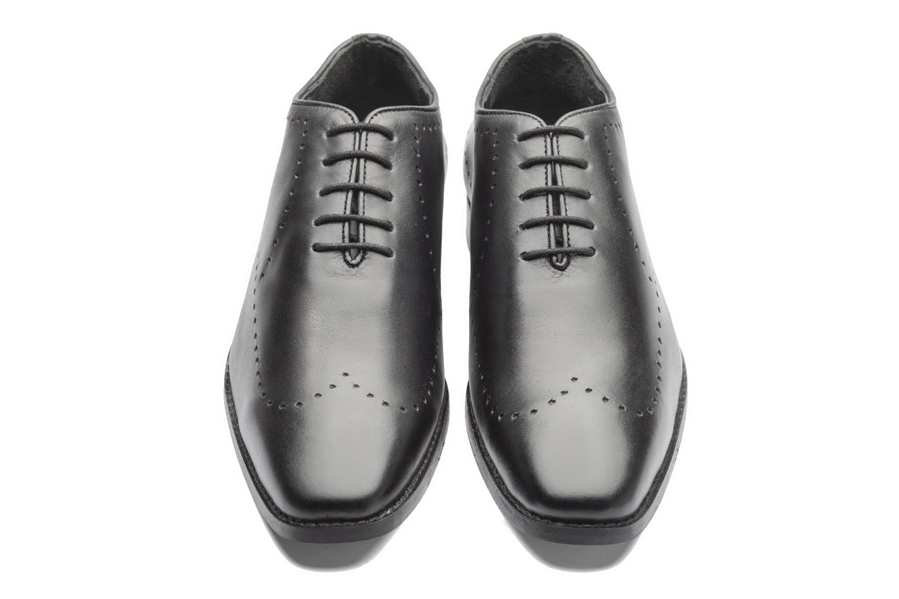 King Liam Oxfords - Black - Dapperfeet