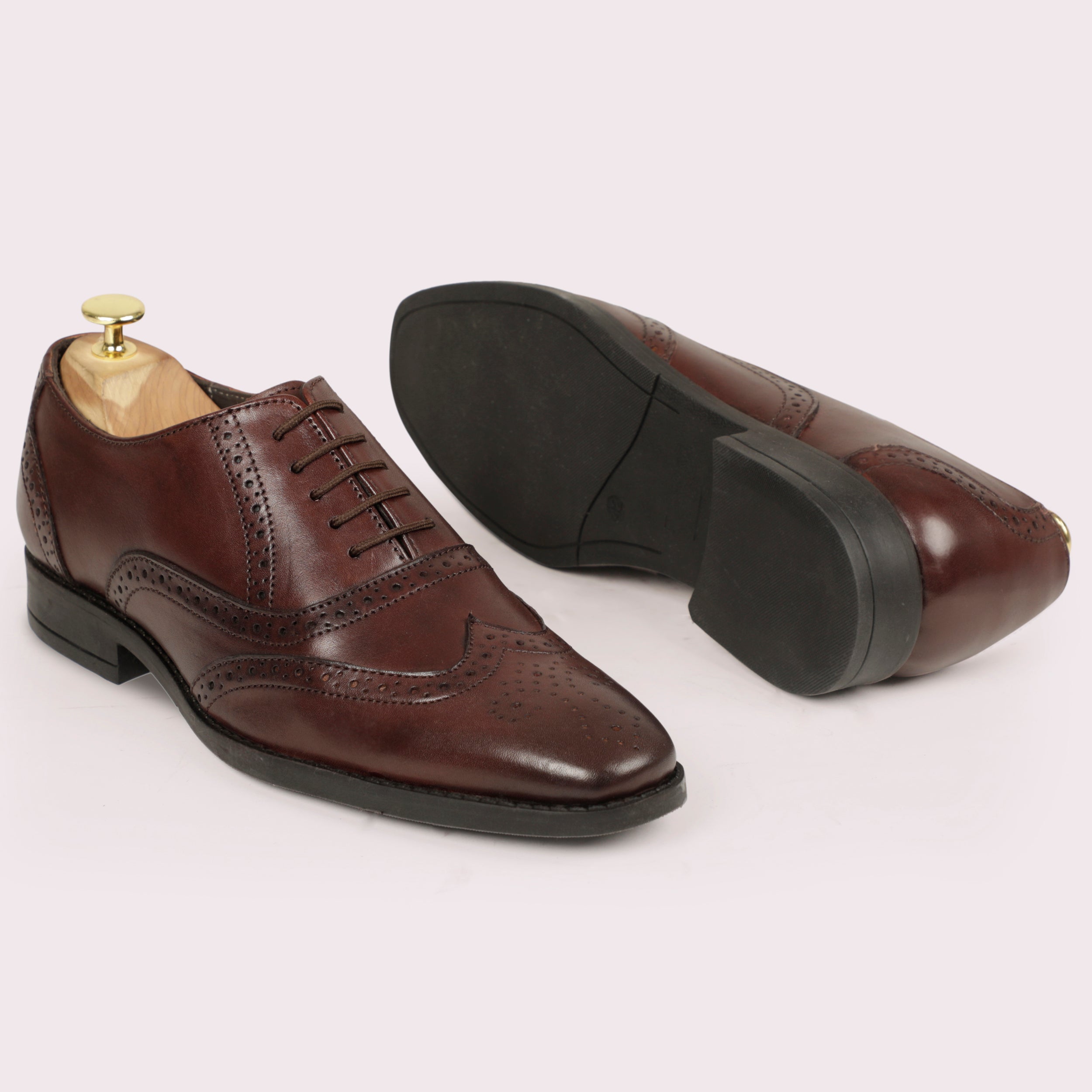 Harvey Brogues - Brown