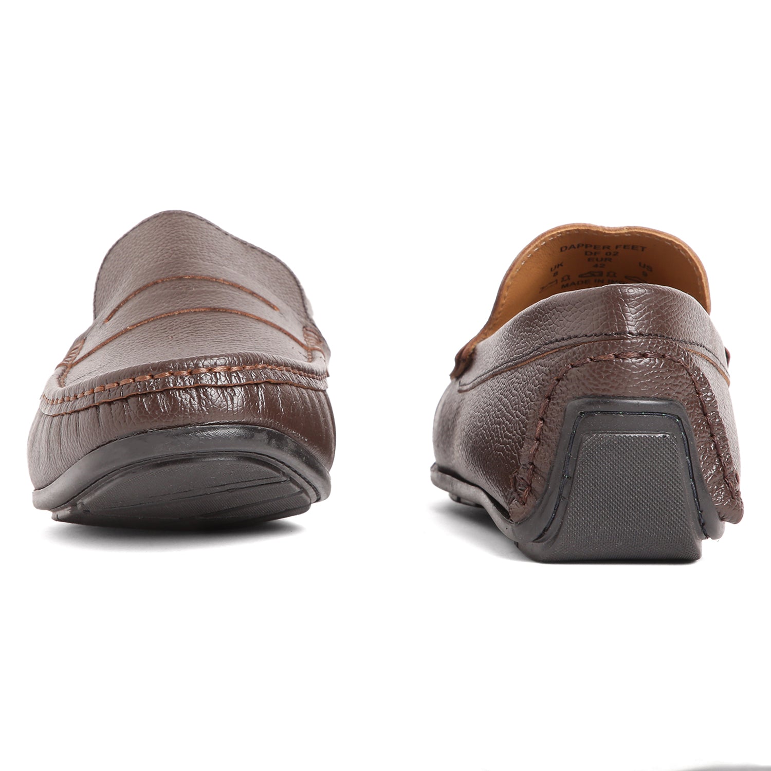 Mild Leather Driving Shoe - Brown