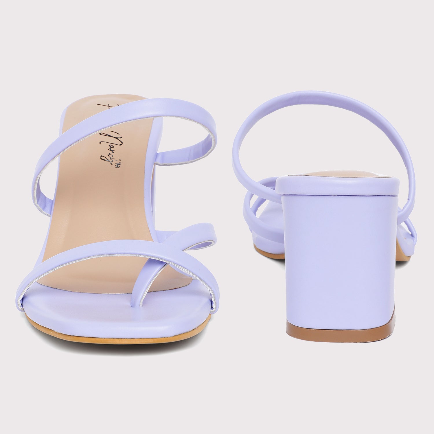 Strappy Heels - Lilac