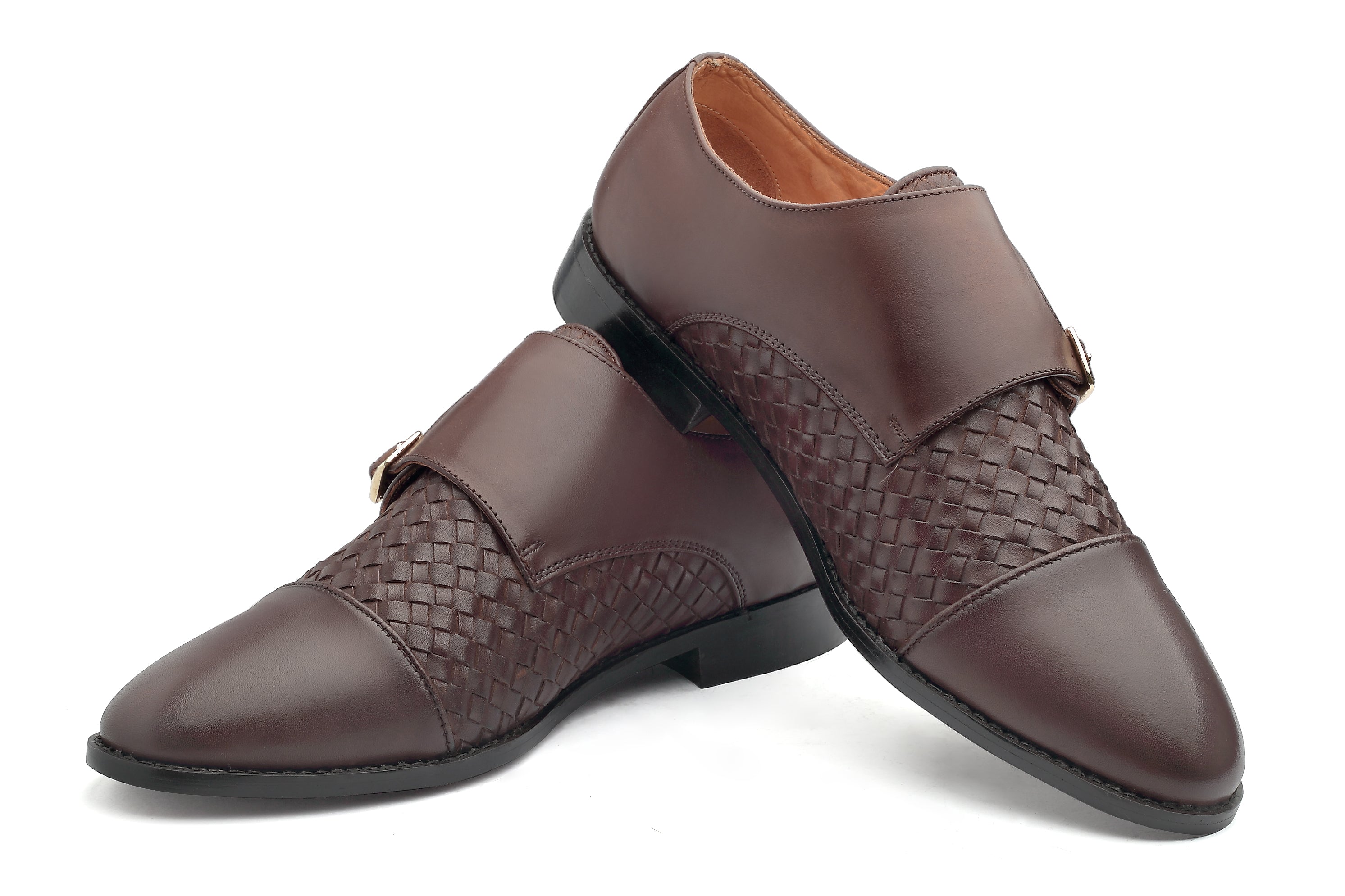 Borris Monk straps - Brown - Dapperfeet