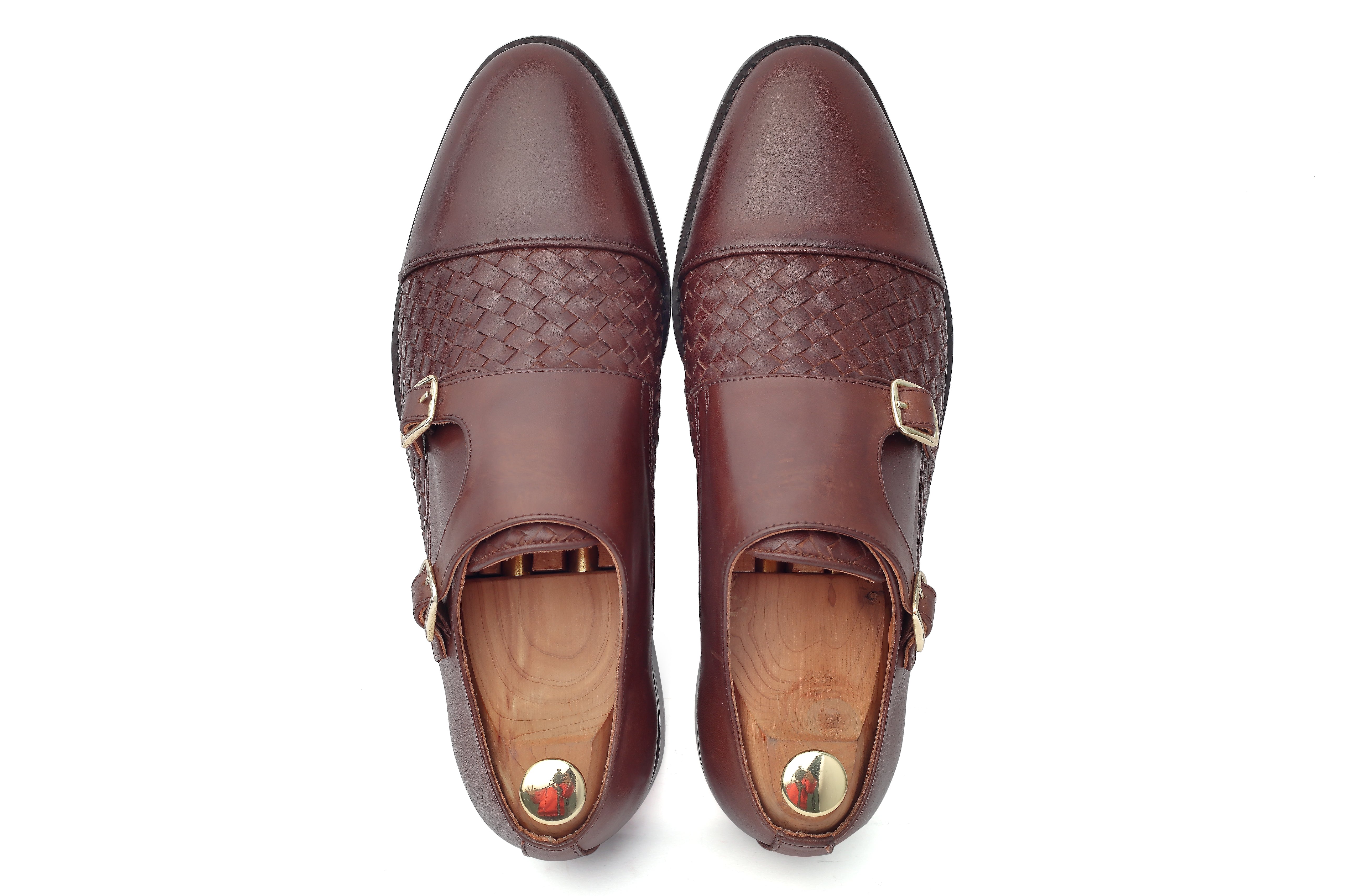 Borris Monk straps - Brown - Dapperfeet