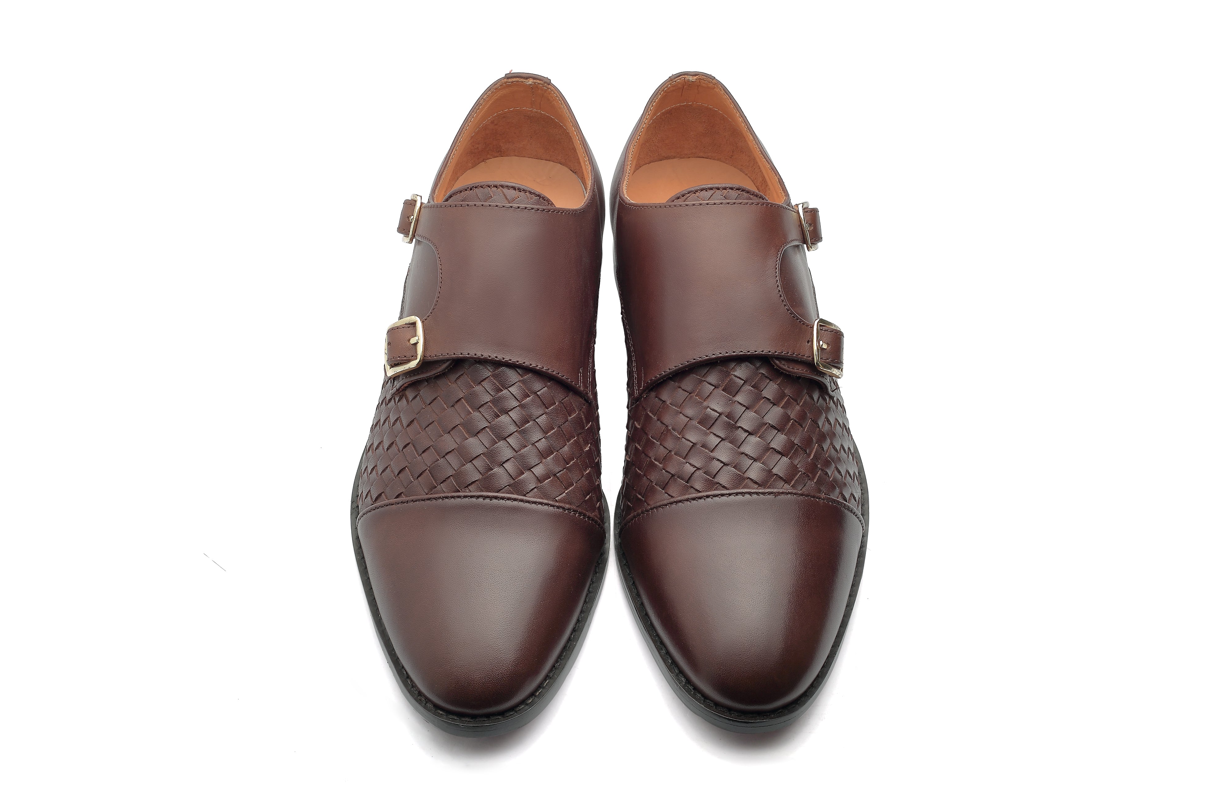 Borris Monk straps - Brown - Dapperfeet