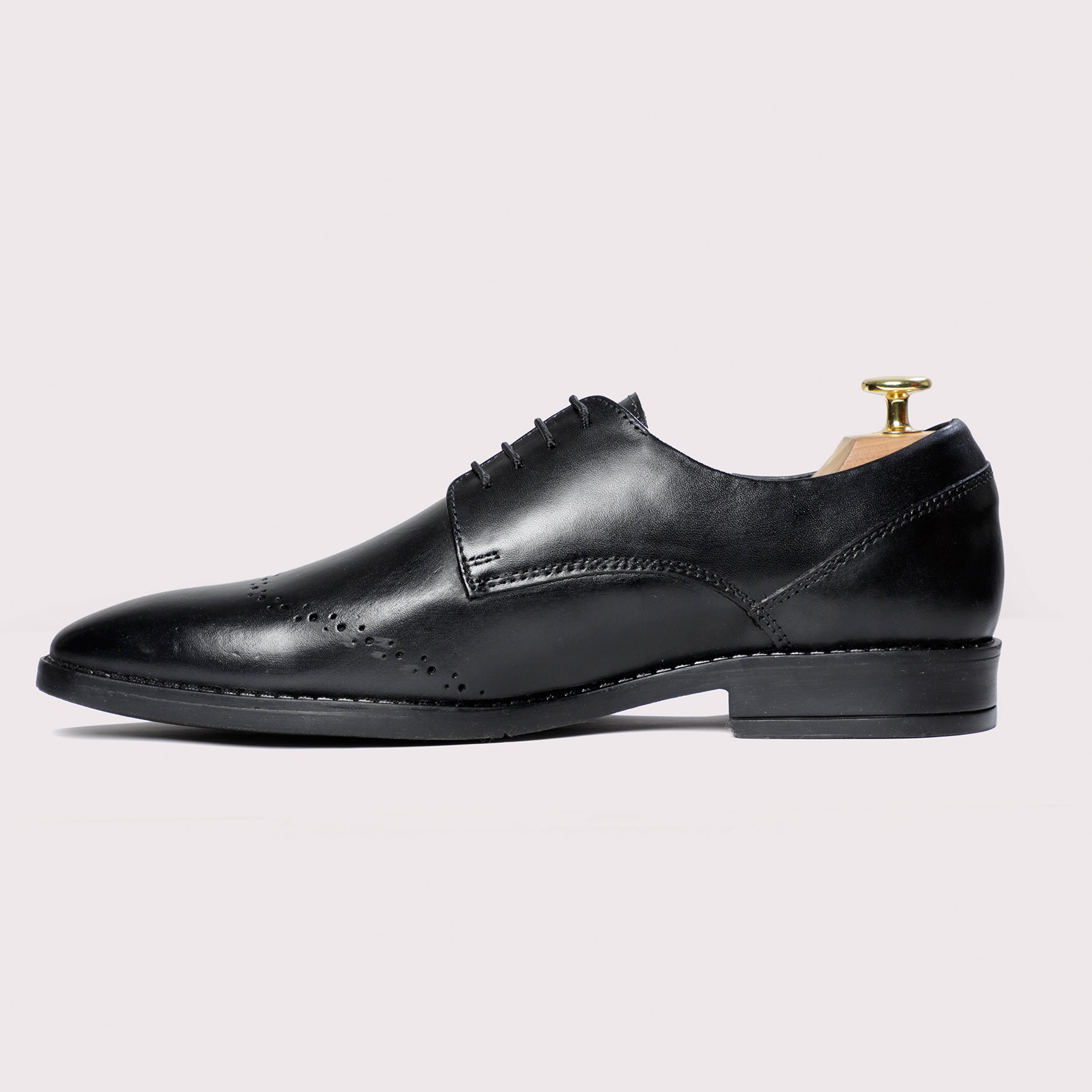 Rossy WingBrogued Derby - Black