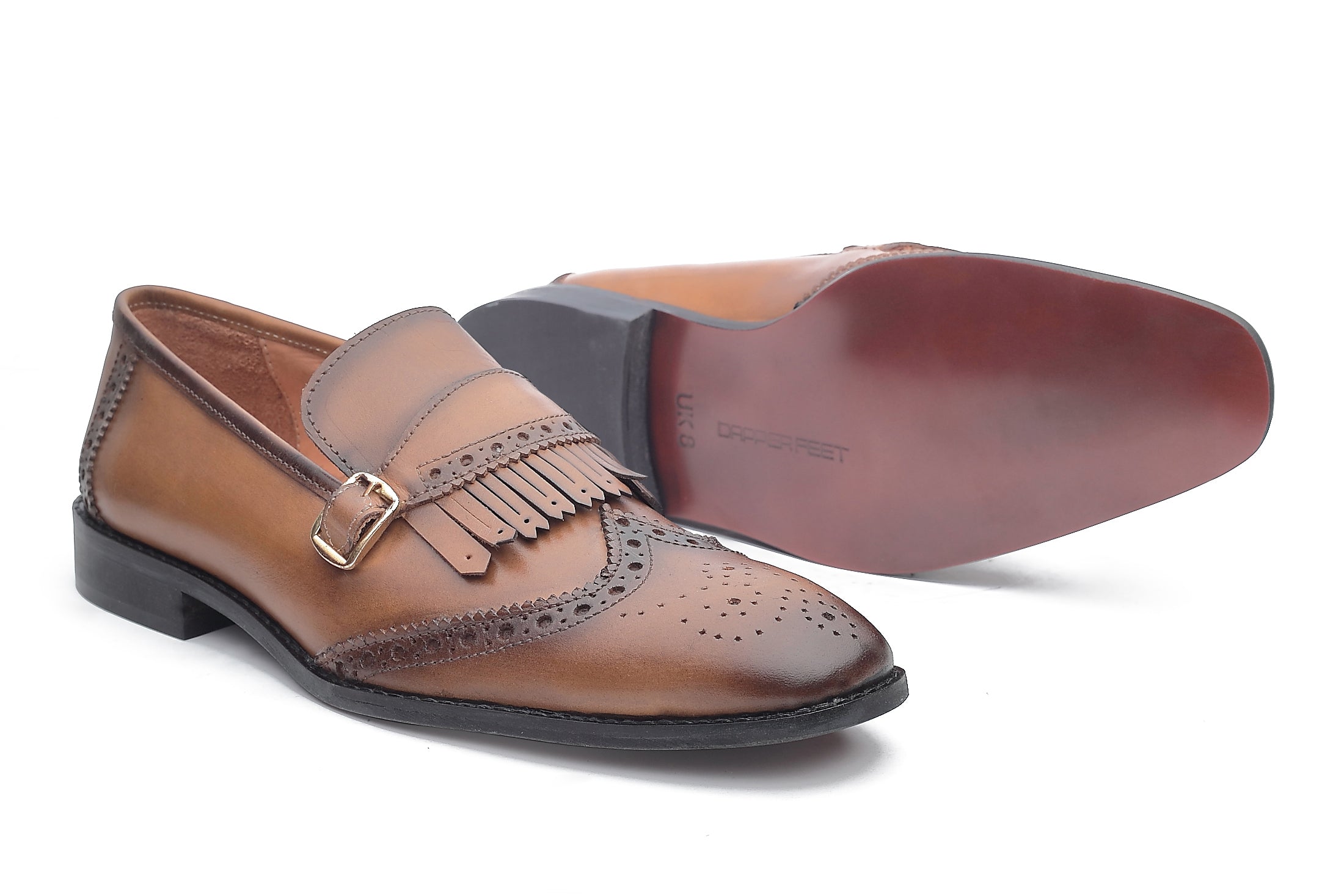 Mayfair Loafers - Tan - Dapperfeet