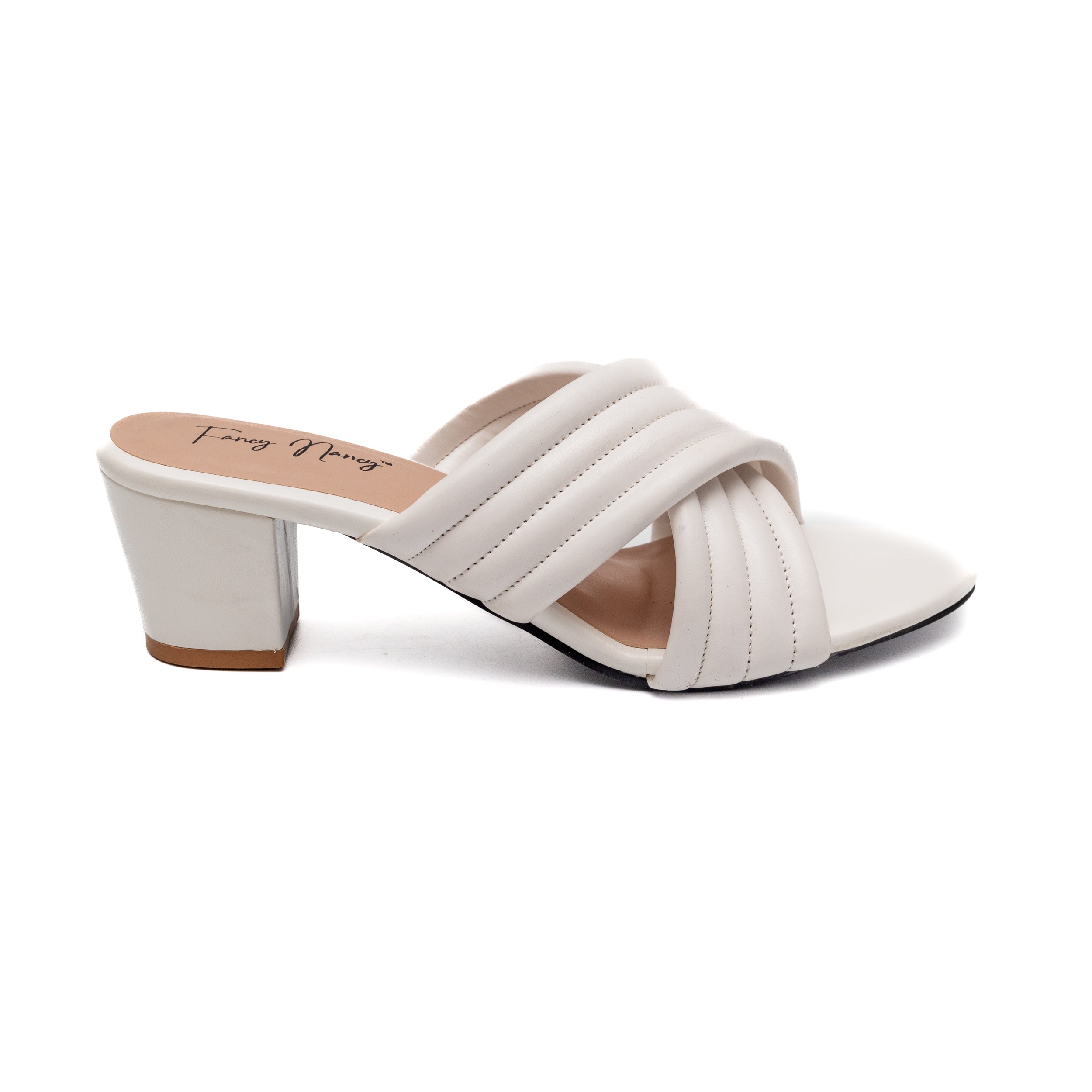 Crossy Mules - White