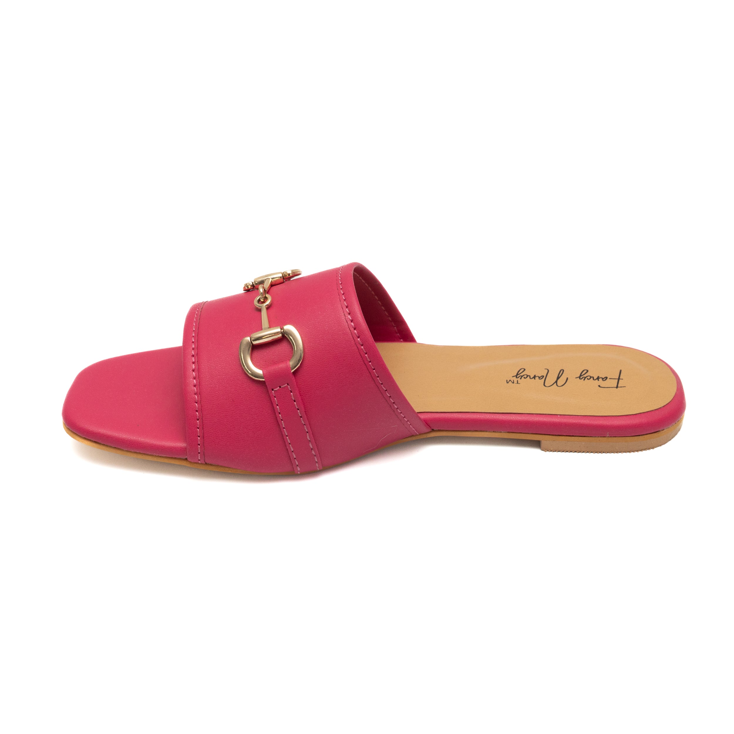 Buckle In Flats - Pink