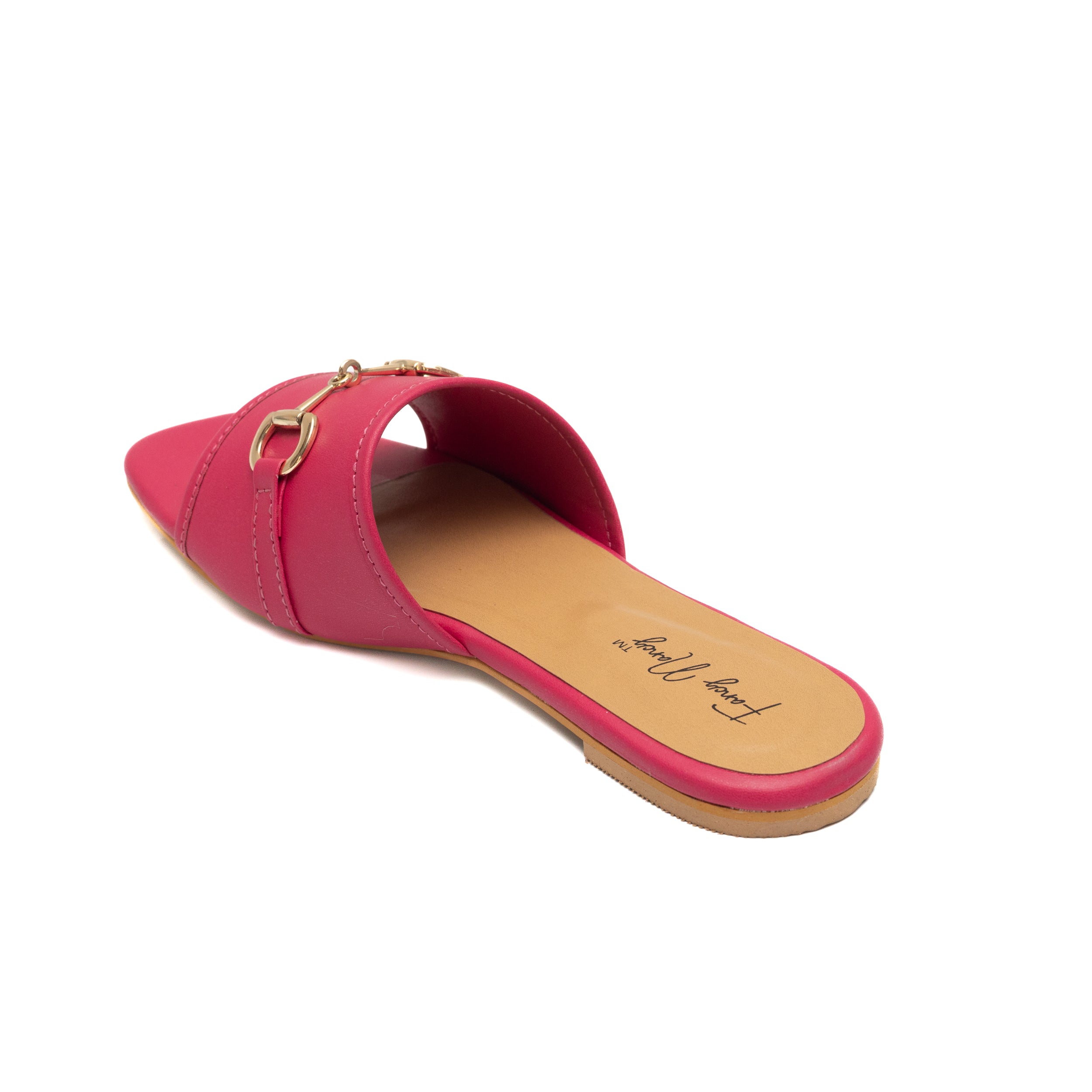 Buckle In Flats - Pink