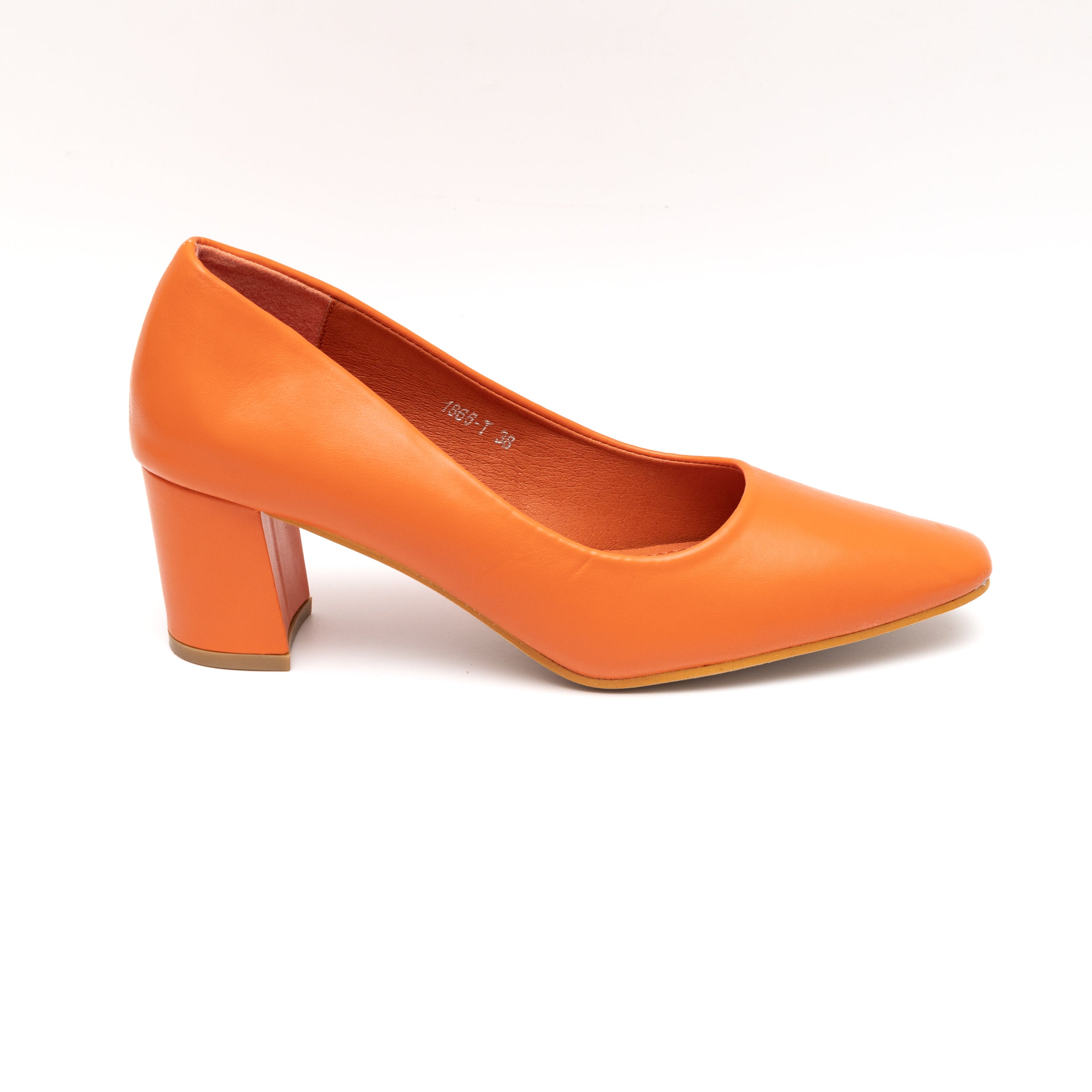 Orange hot sale colour heels