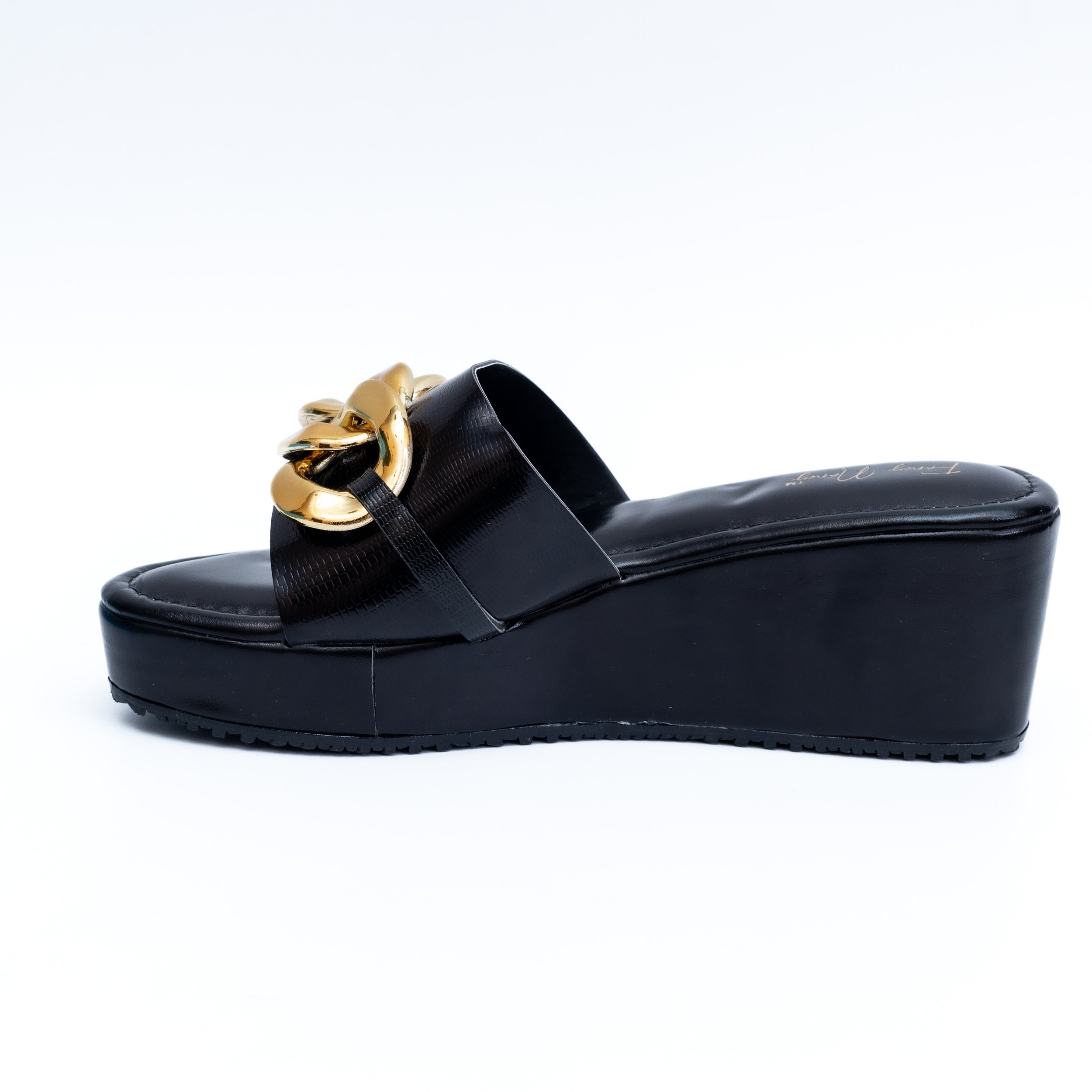 Chain In Platform - Black