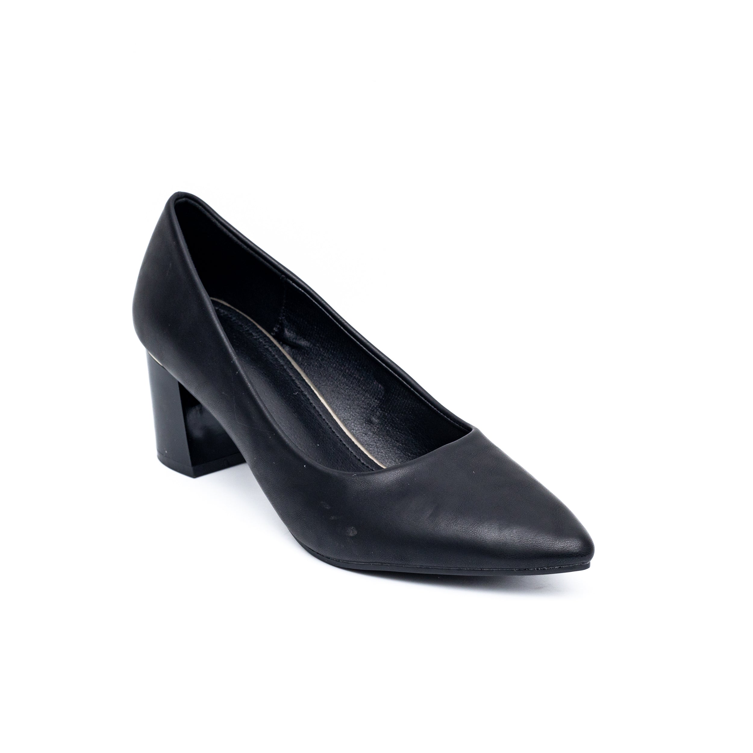 Ladies block heel on sale pumps