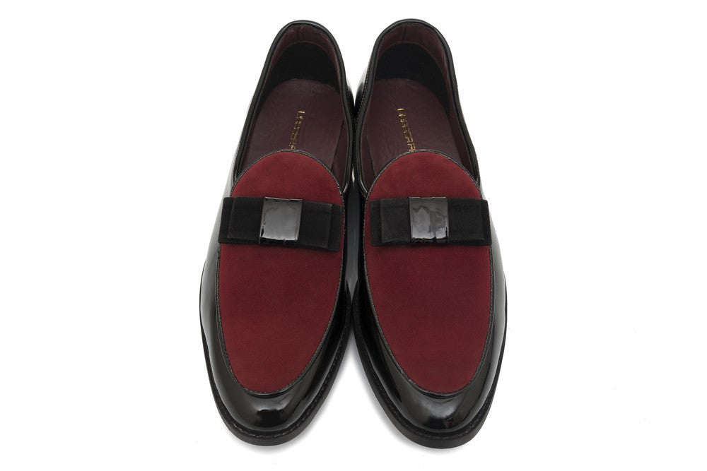 Cashmere Patent SlipOn - Oxblood - Dapperfeet