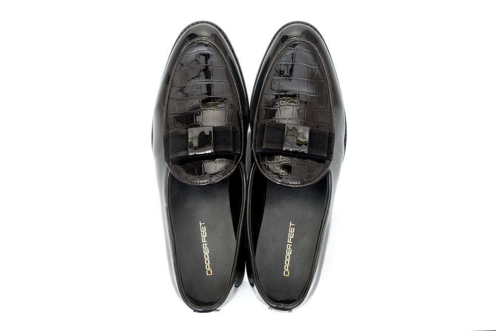 Cayenne Patent SlipOn - Black ( Save 31% Today ) - Dapperfeet